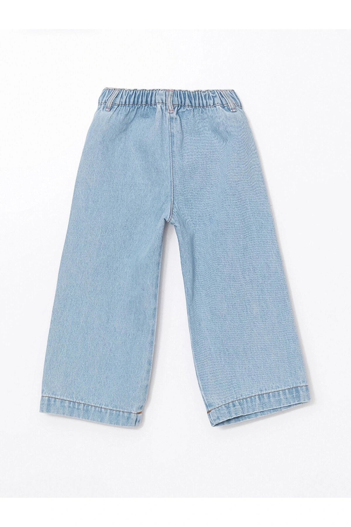 Lcw Kids Mavi Beli Lastikli Kız Çocuk Jean Pantolon