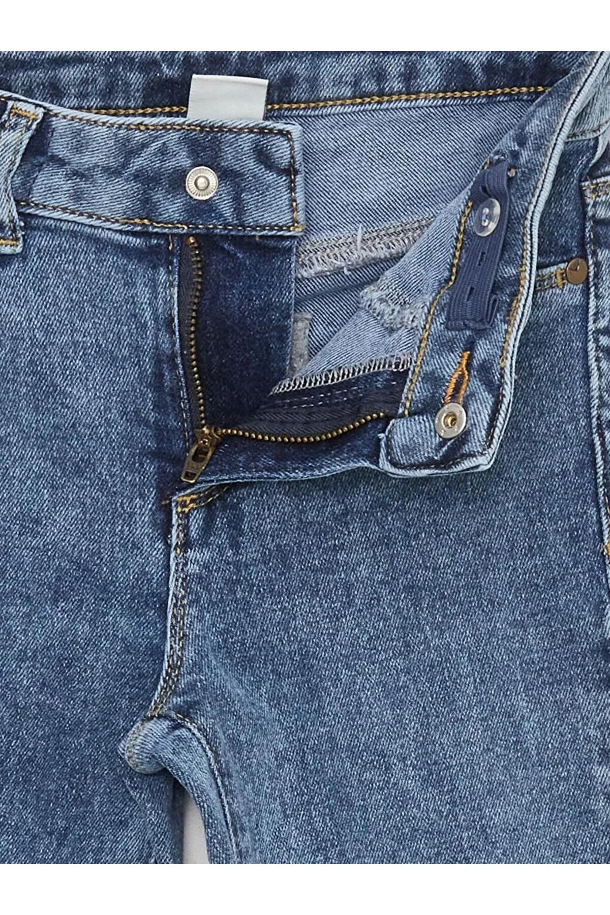 LCW Kids Mavi Skinny Fit Kız Çocuk Jean Pantolon