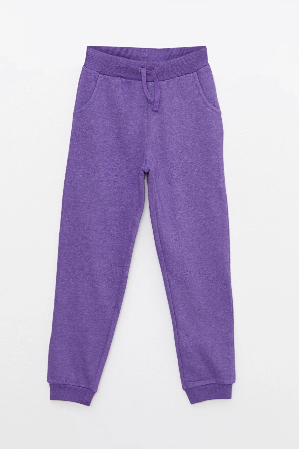 LCW Kids Mor Beli Lastikli Basic Kız Çocuk Jogger Eşofman Altı