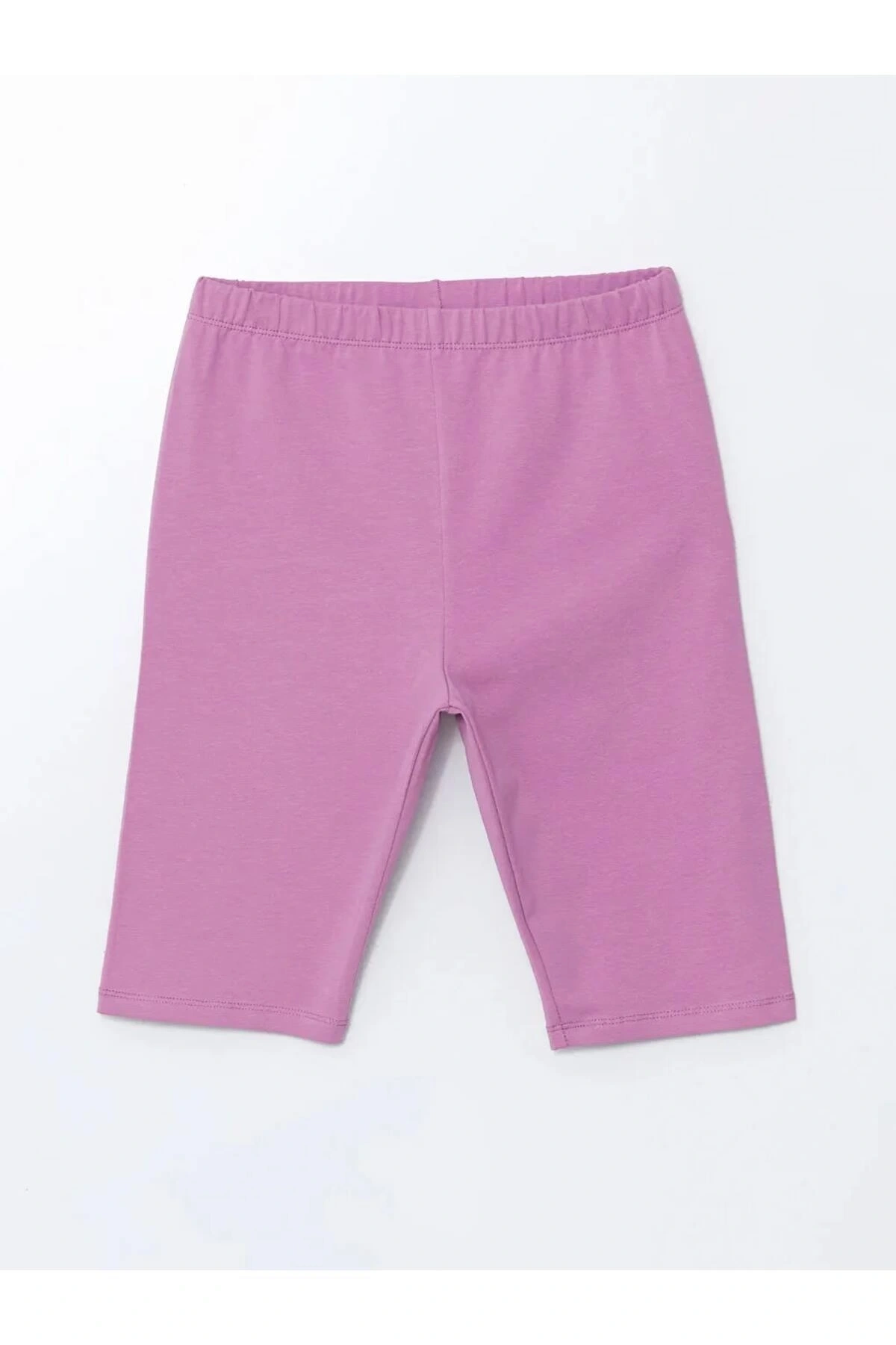 LCW Kids Pembe Beli Lastikli Kız Çocuk Kısa Tayt