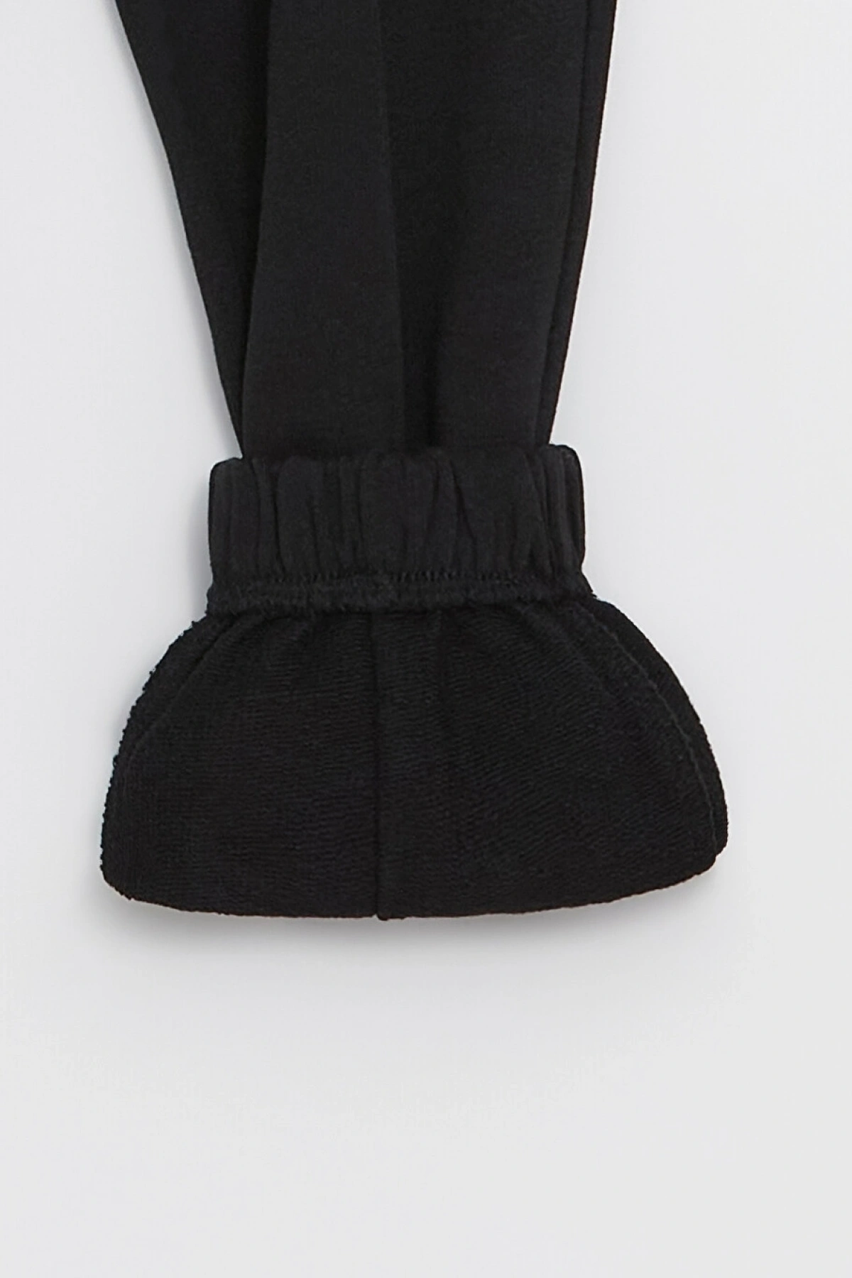 LCW Kids Siyah Beli Lastikli Basic Kız Çocuk Jogger Eşofman Altı