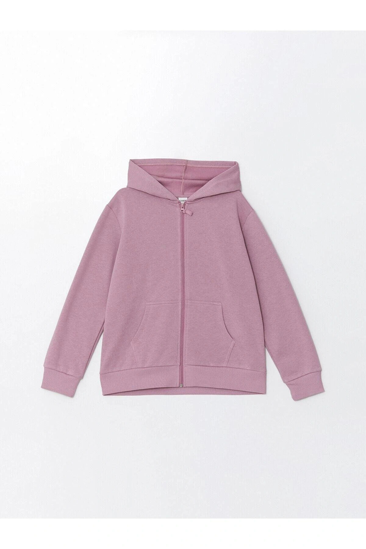 LCW Kids Uzun Kollu Kız Çocuk Fermuarlı Sweatshirt (W4)