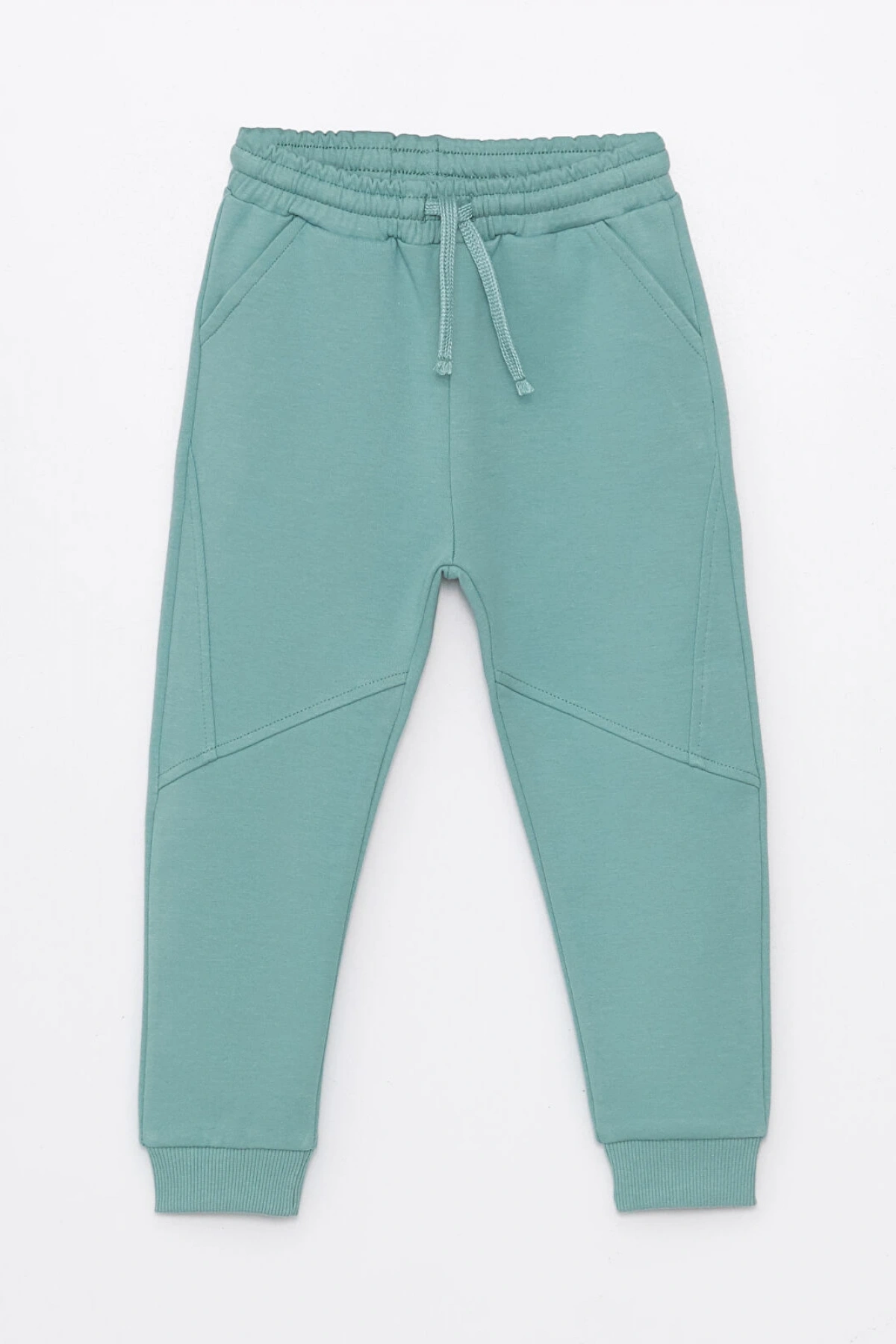 LCW Kids Yeşil Beli Lastikli Basic Erkek Bebek Jog