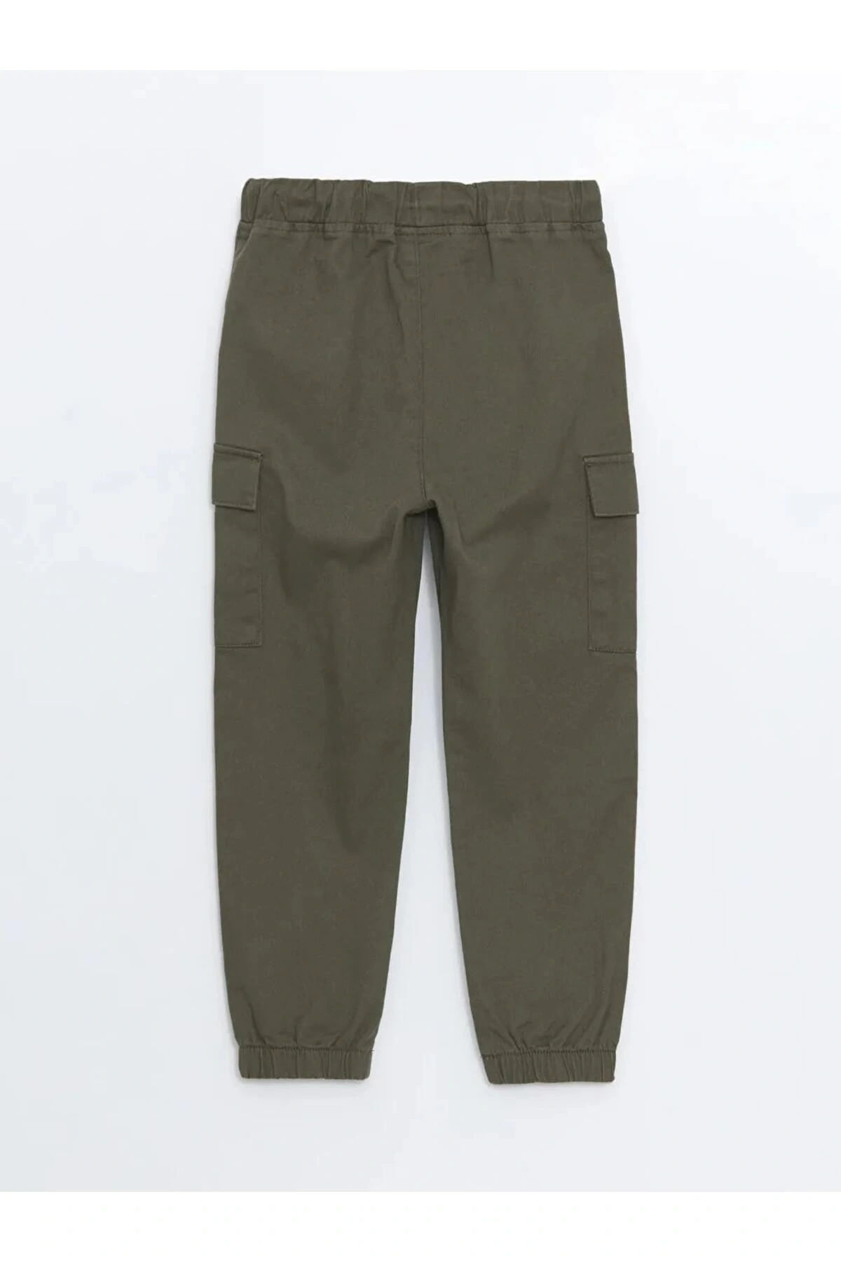 LCW KidsHaki Beli Lastikli Erkek Çocuk Kargo Jogger Pantolon