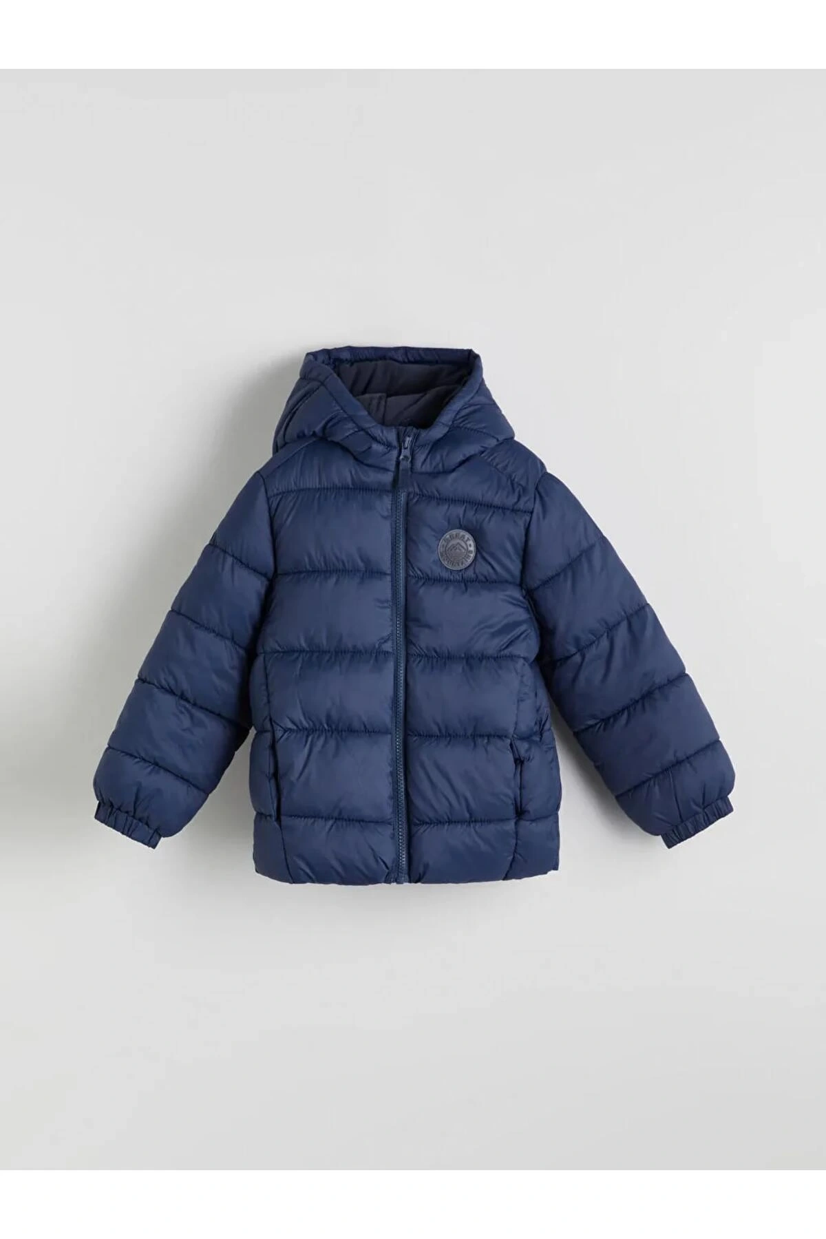 LCW KidsLacivert Kapüşonlu Erkek Çocuk Şişme Mont