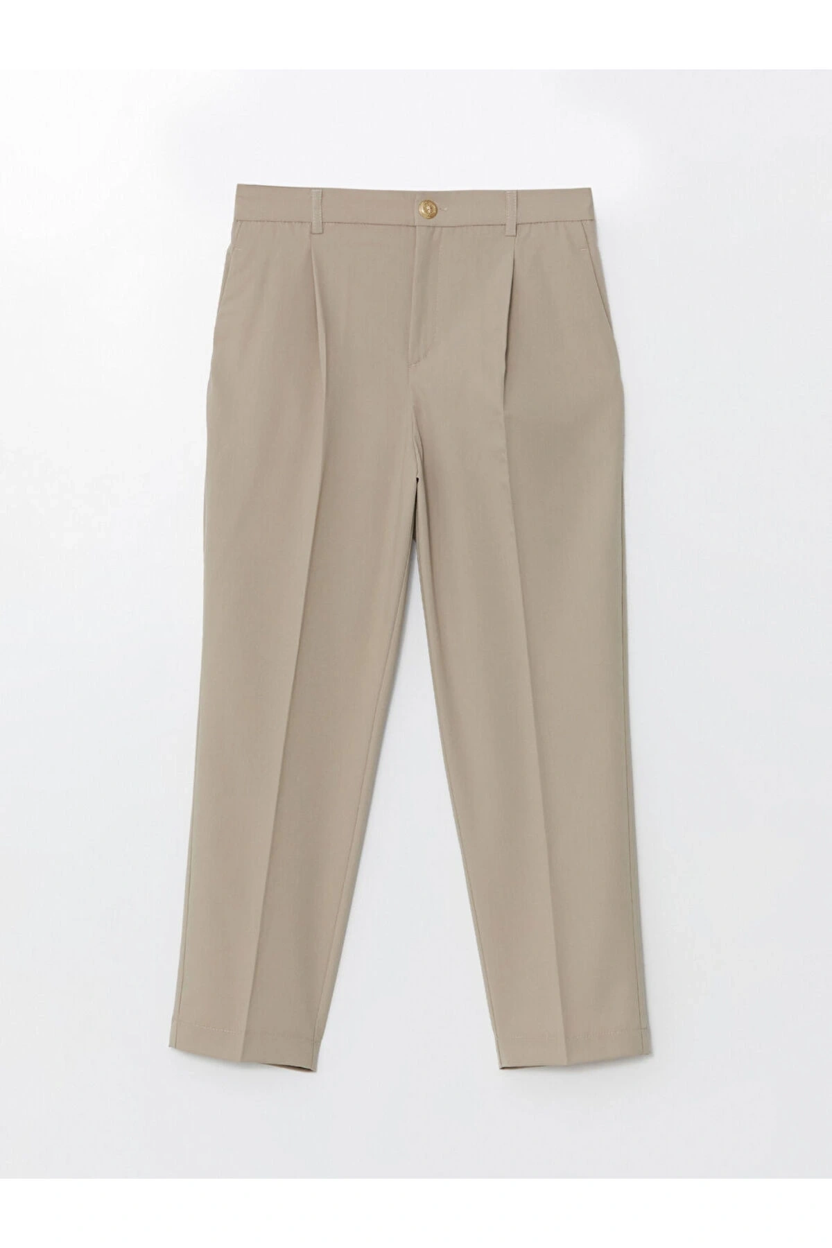 LCWAIKIKI Classic Bej Loose Fit Kadın Pantolon