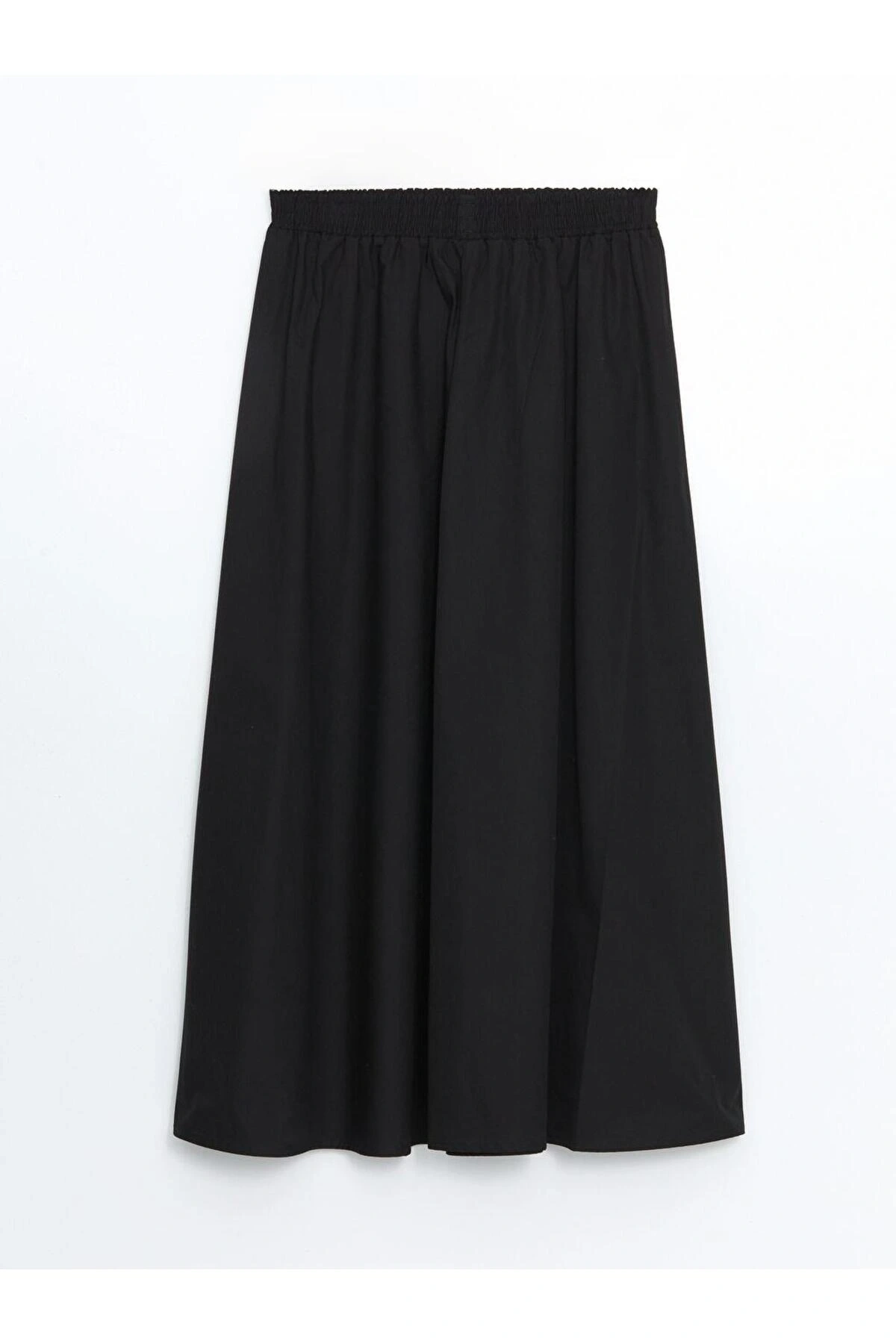 LCW Modest Beli Lastikli Kadın Kloş Etek