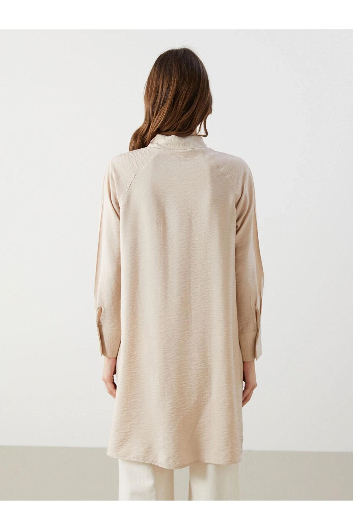 LCW Modest Dokulu Kadın Gömlek Tunik (S5)