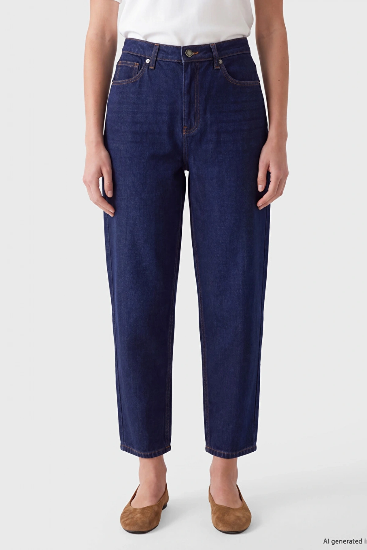LCW Modest İndigo Barrel Jean