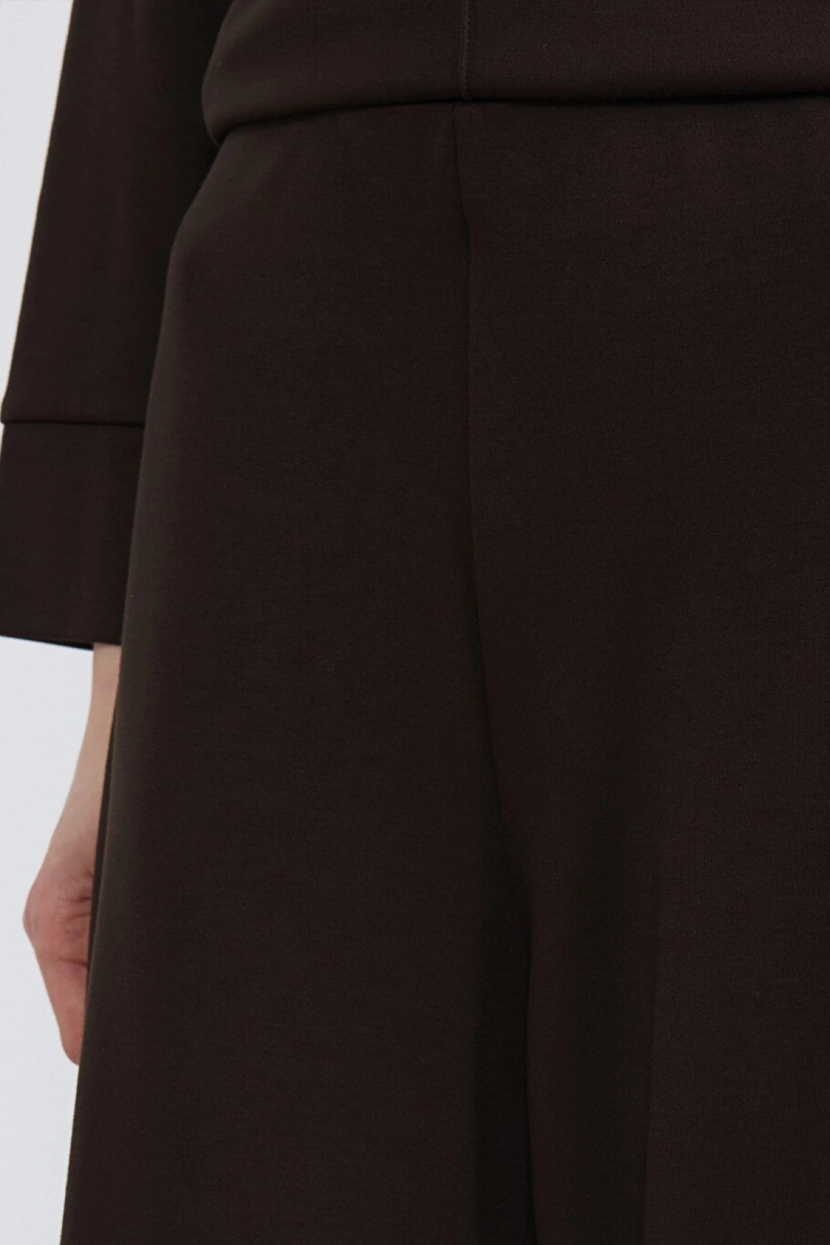LCW Modest Kahverengi Beli Lastikli Soft Touch Kadın Eşofman Altı