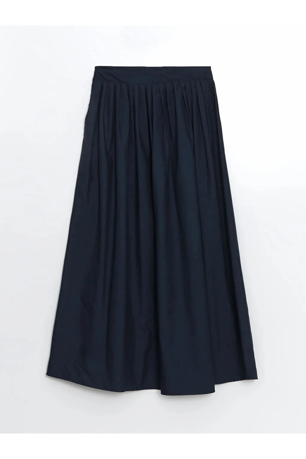 LCW Modest Lacivert Loose Fit Kadın Kloş Etek