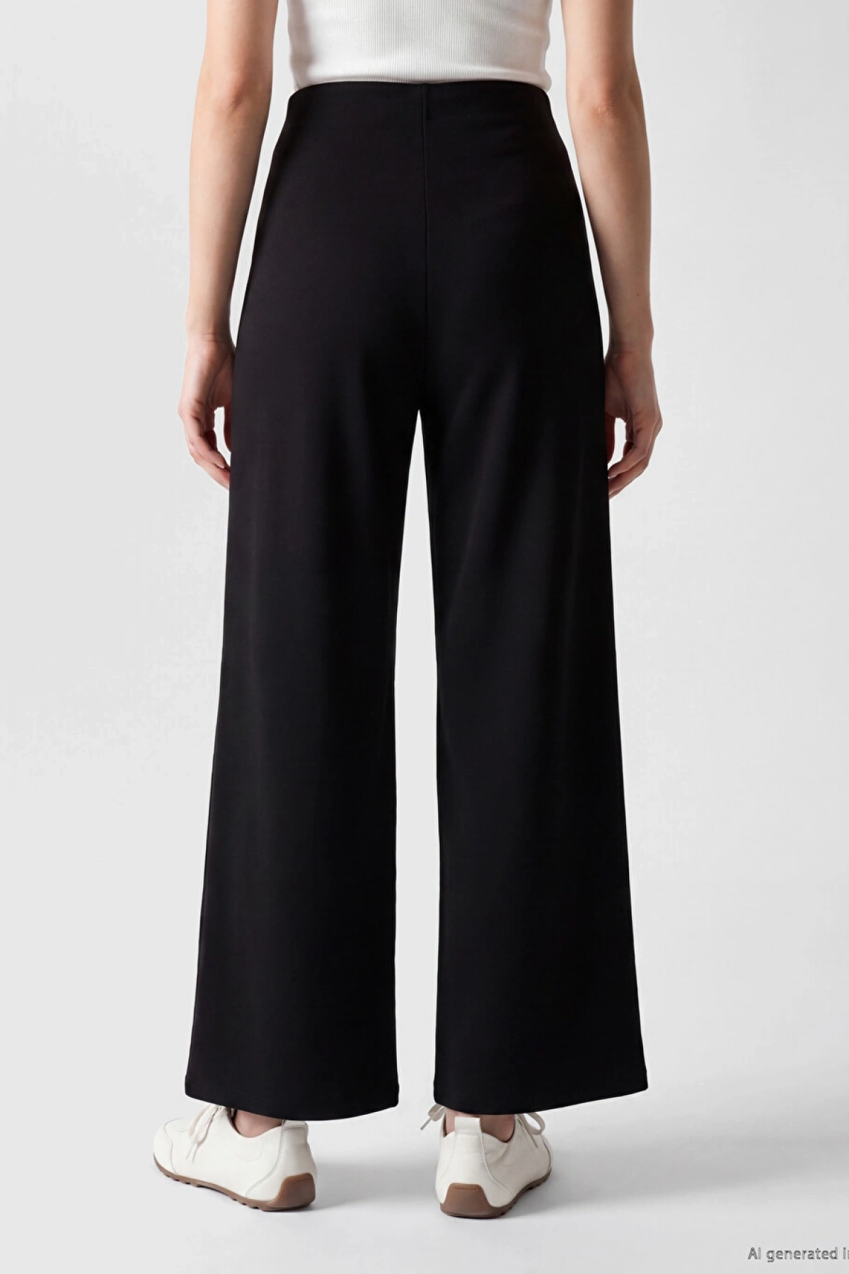 LCW Modest Siyah Soft Touch Kadın Eşofman Altı