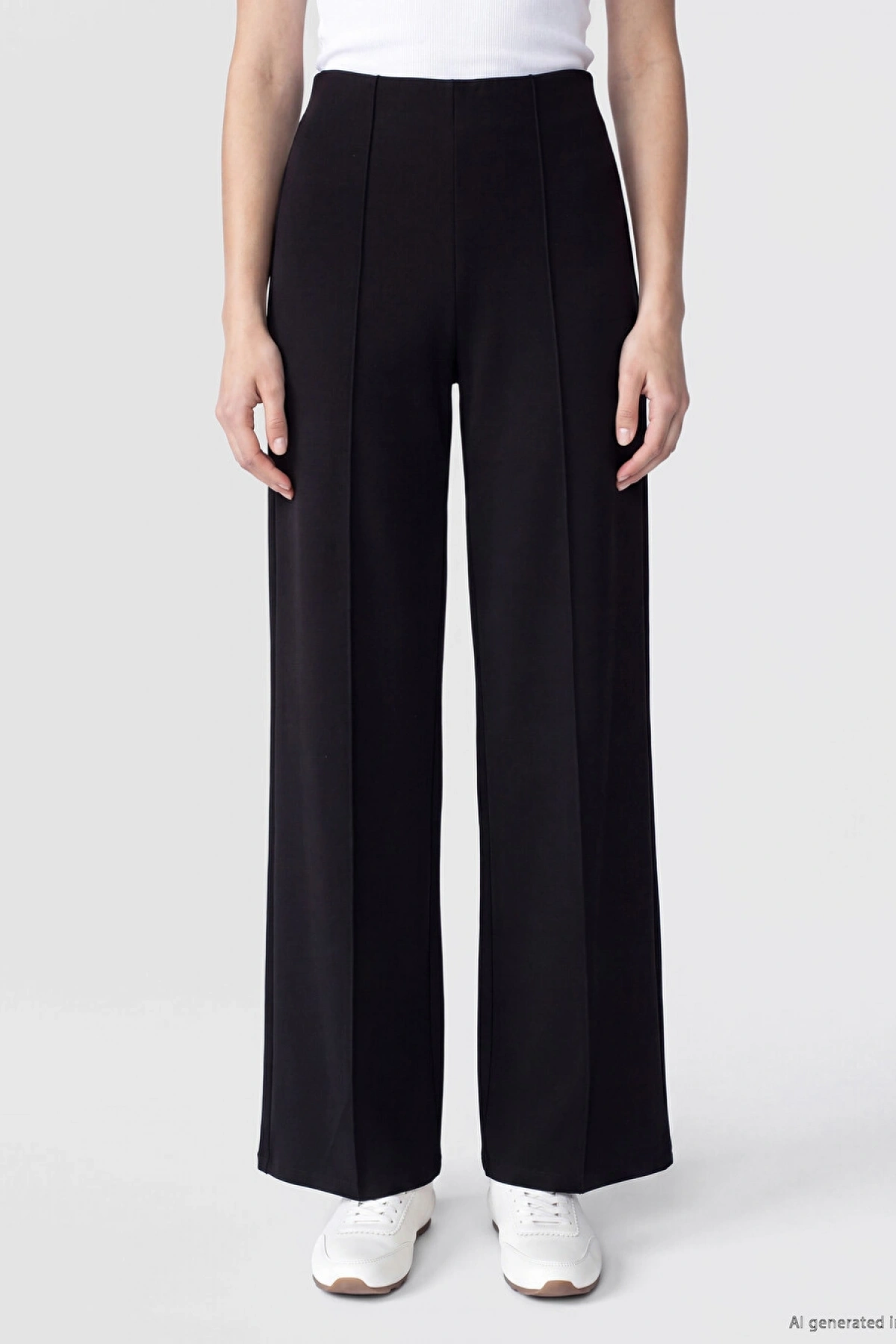 LCW Modest Siyah Soft Touch Kadın Eşofman Altı