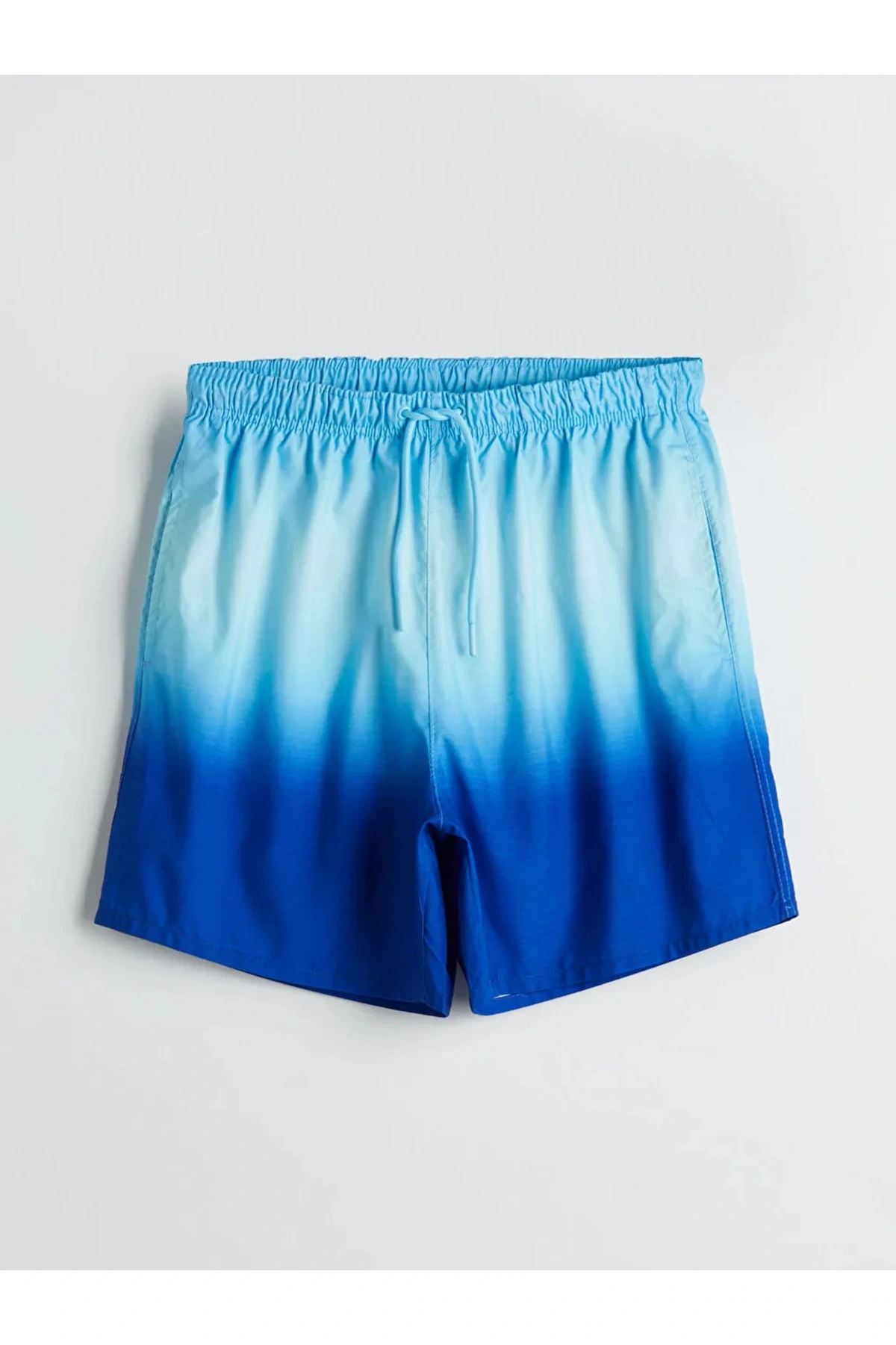 LCW SWIMWEAR Lacivert Kısa Boy Desenli Erkek Deniz Şortu