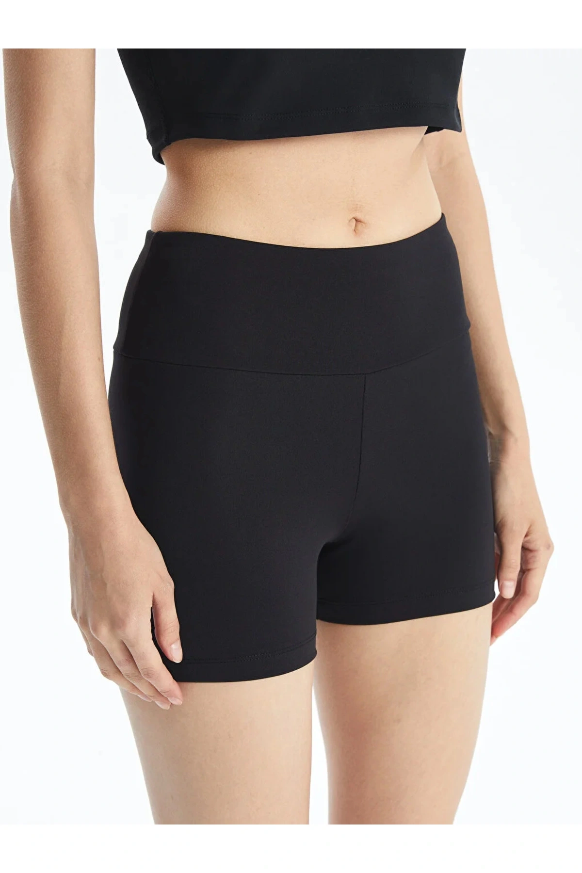 LCW Vision Beli Lastikli Kadın Şort Tayt