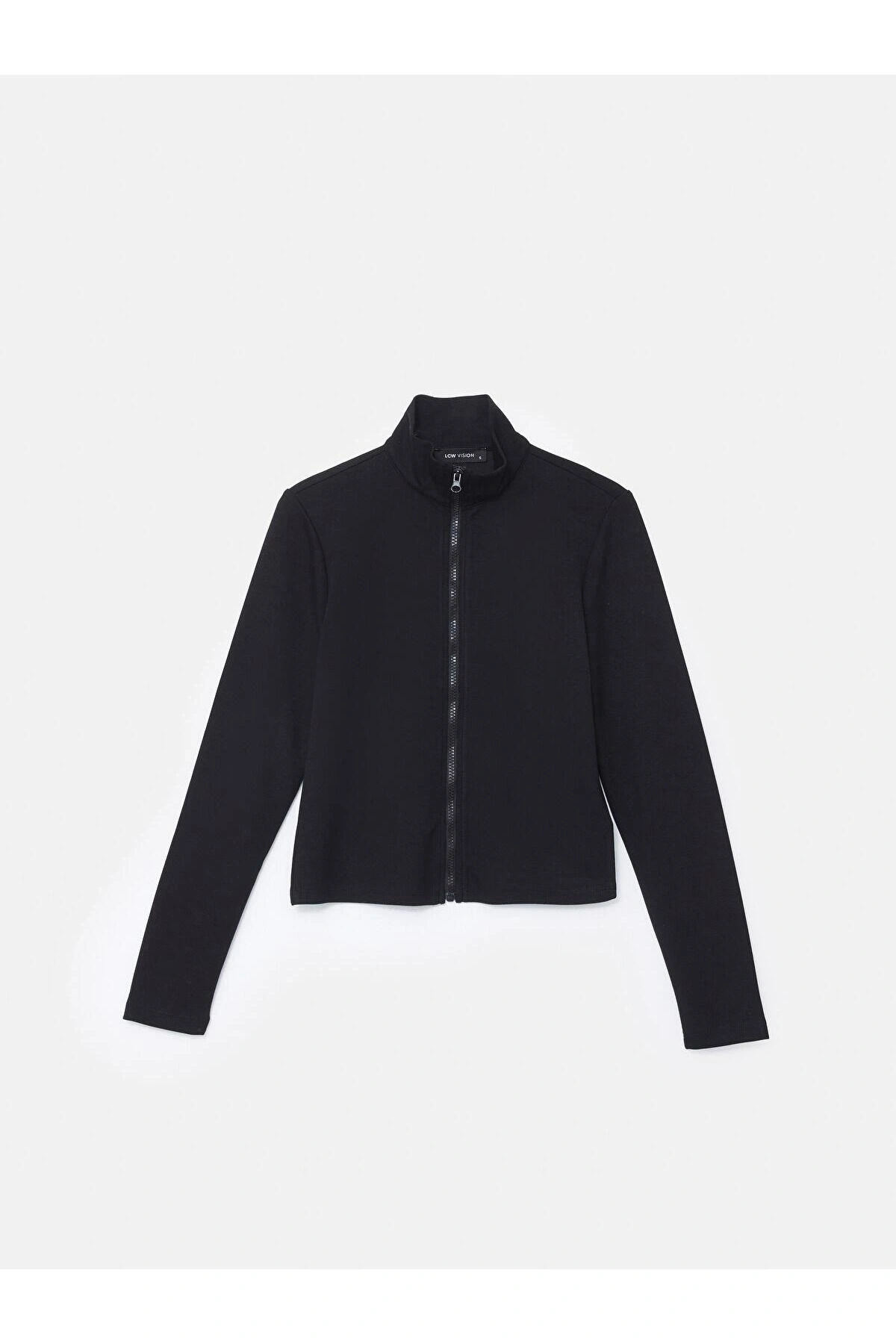 LCW Vision  Dik Yaka Kadın Fermuarlı Sweatshirt