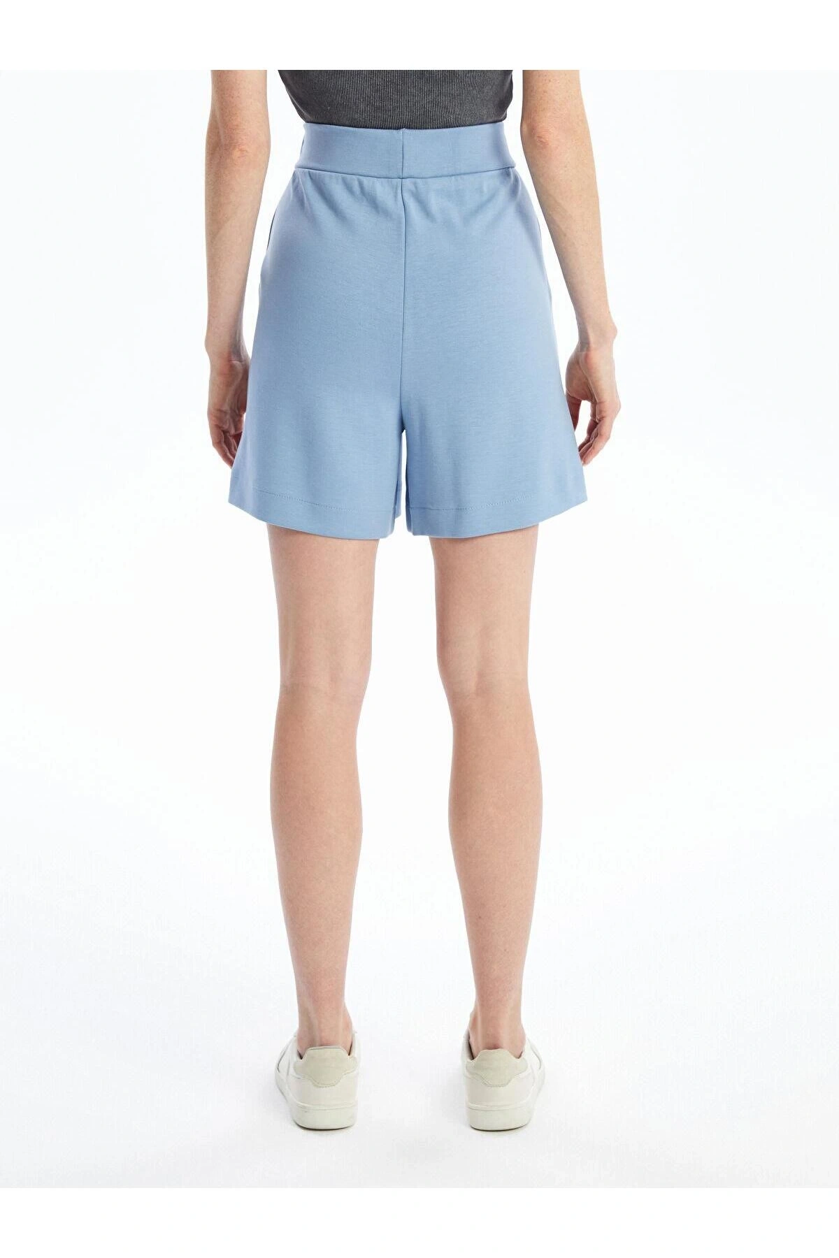 LCW Vision Kadın Beli Lastikli Düz Şort