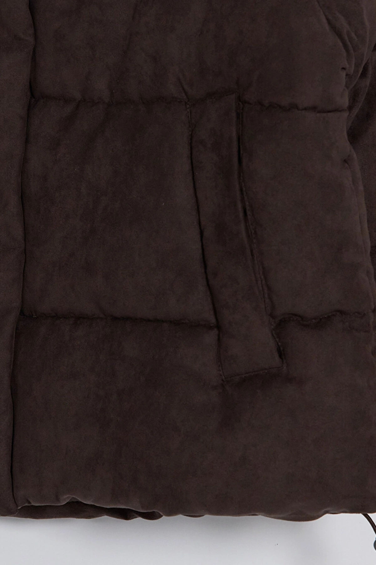 LCW Vision Kahverengi Oversize Kadın Şişme Mont