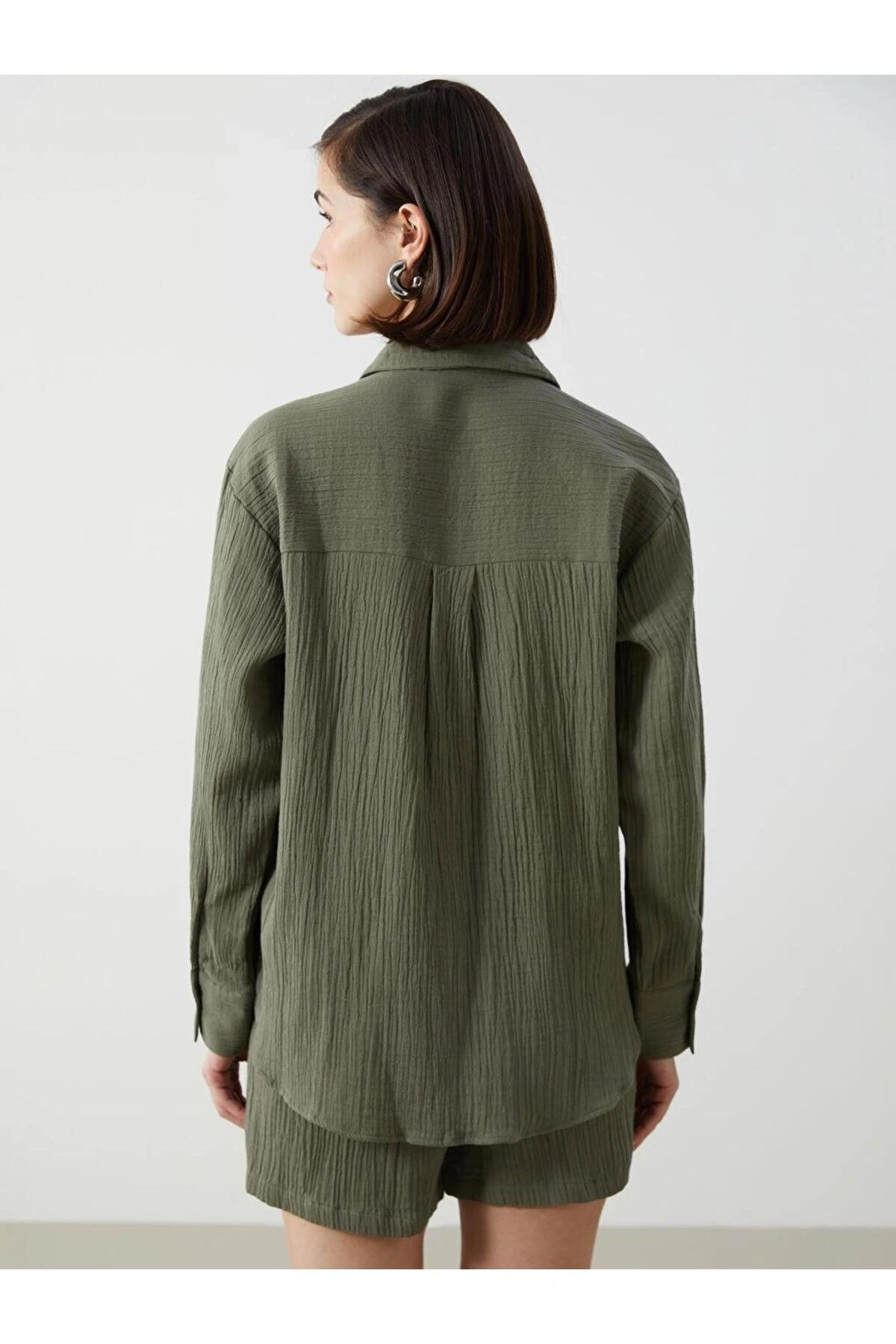 LCW Vision Loose Fit Kadın Gömlek