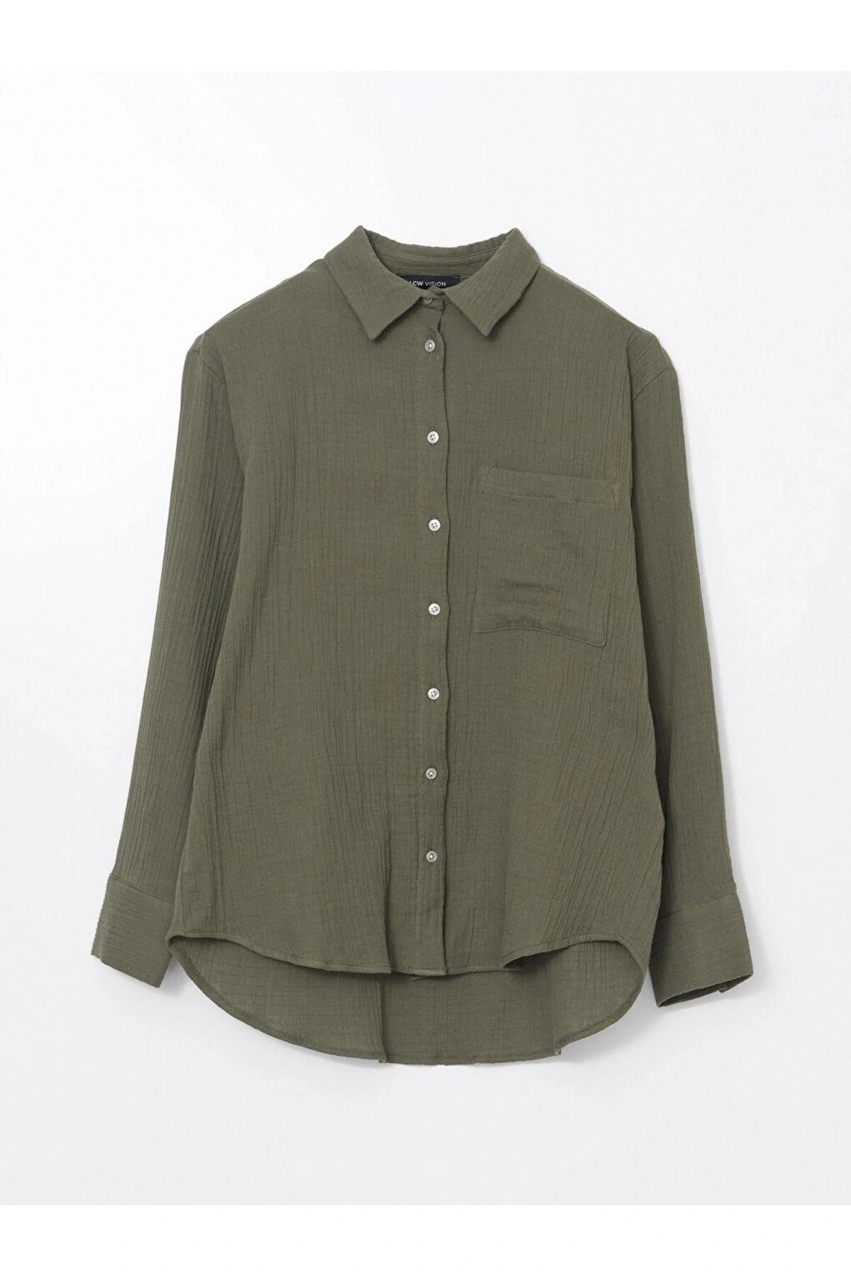 LCW Vision Loose Fit Kadın Gömlek