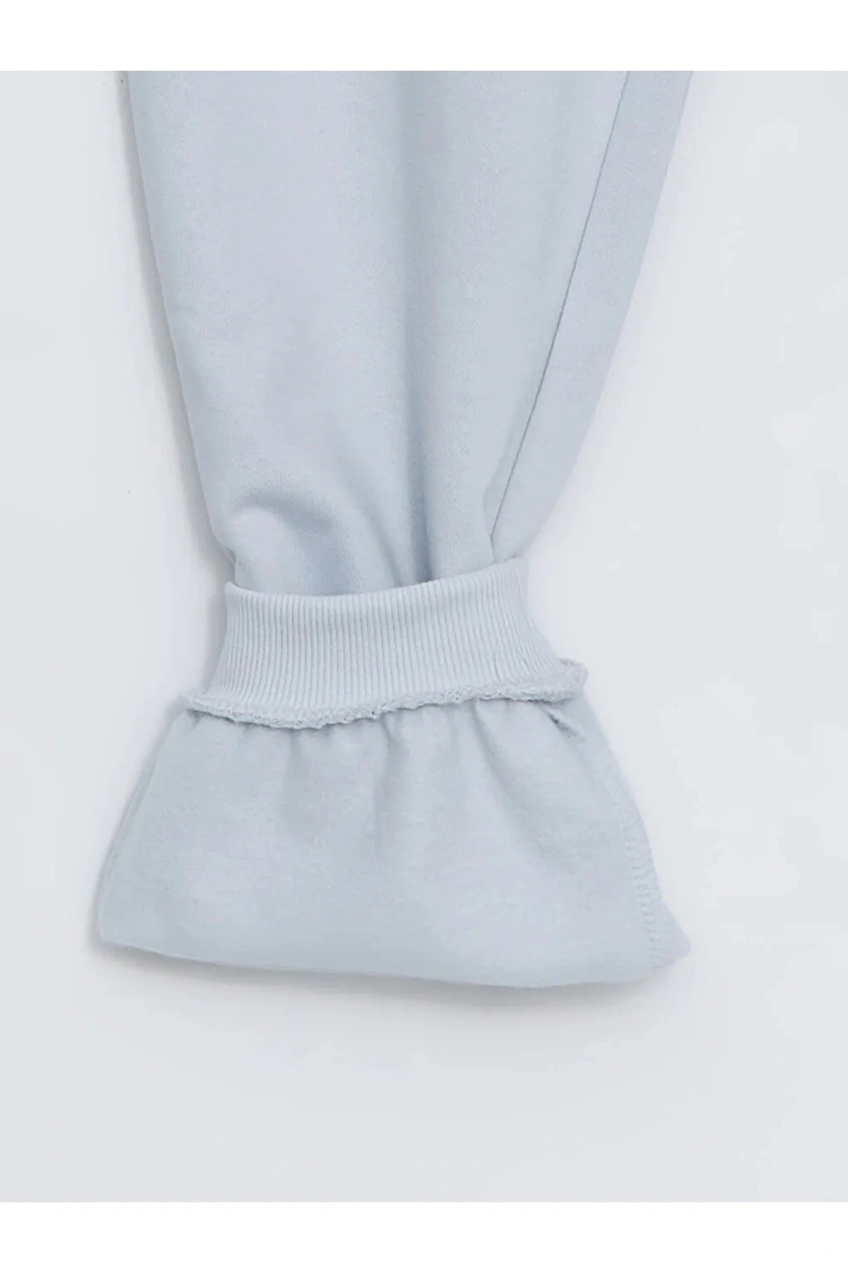 LCW Vision Mat Mavi Kadın Beli Lastikli Düz Jogger Eşofman Altı