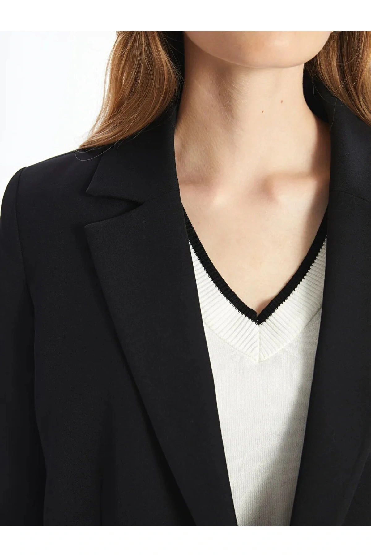 LCW Vision Yeni Siyah Kadın Blazer Ceket