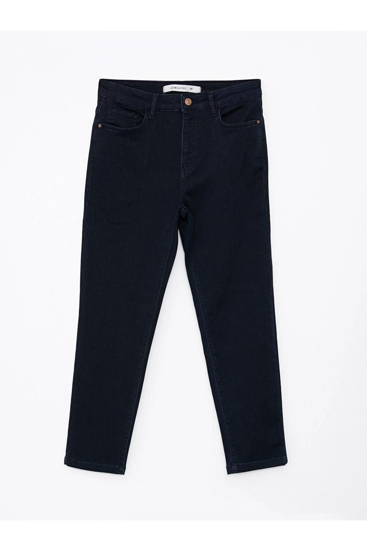 LCWAIKIKI Basic Slim Fit Düz Kadın Jean Pantolon