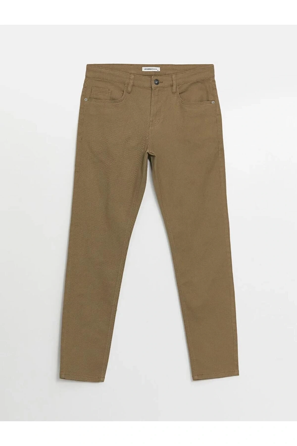 LCWAIKIKI Classic Bej Dar Kalıp Erkek Chino Pantolon
