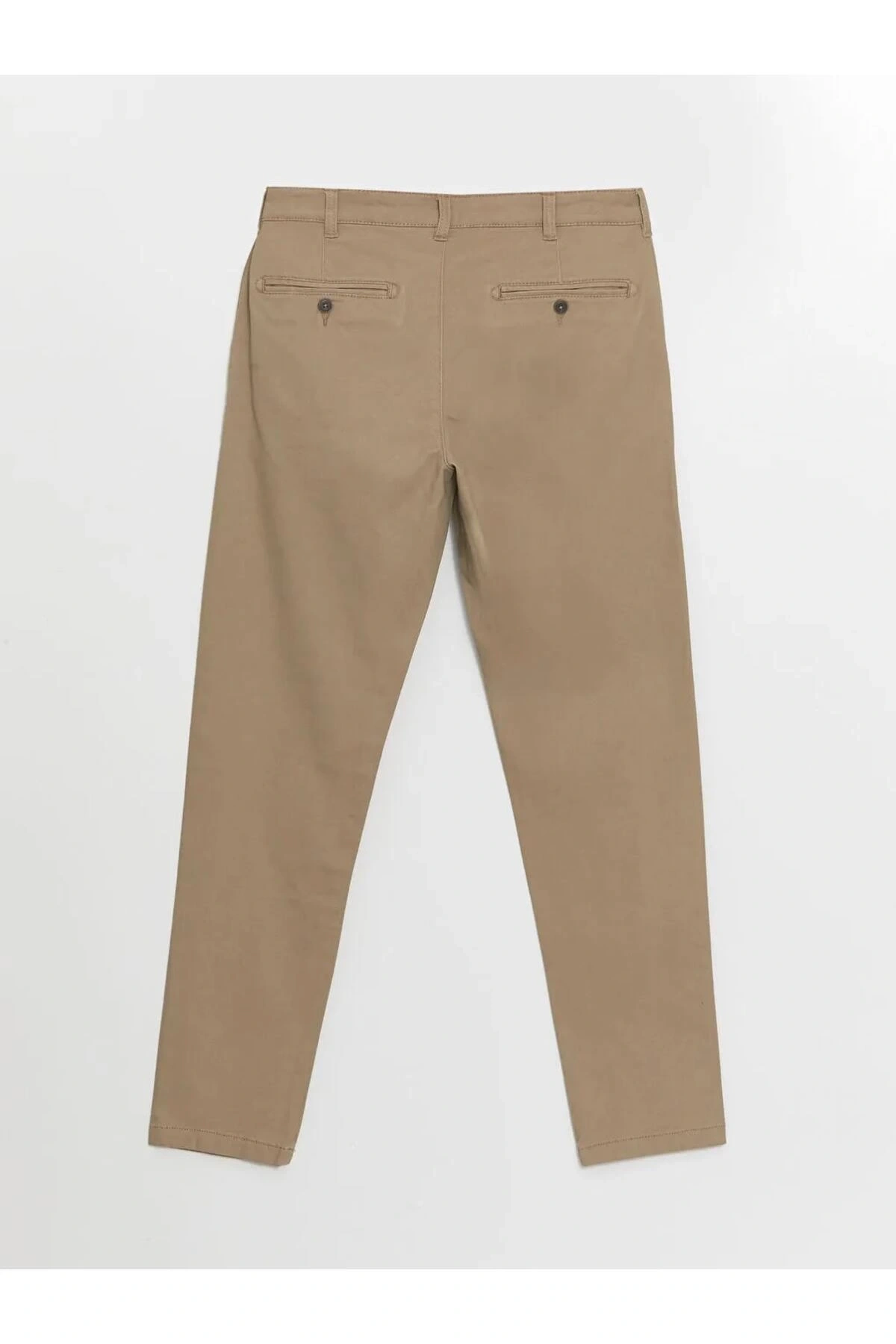LCWAIKIKI Classic Bej Dar Kalıp Erkek Chino Pantolon