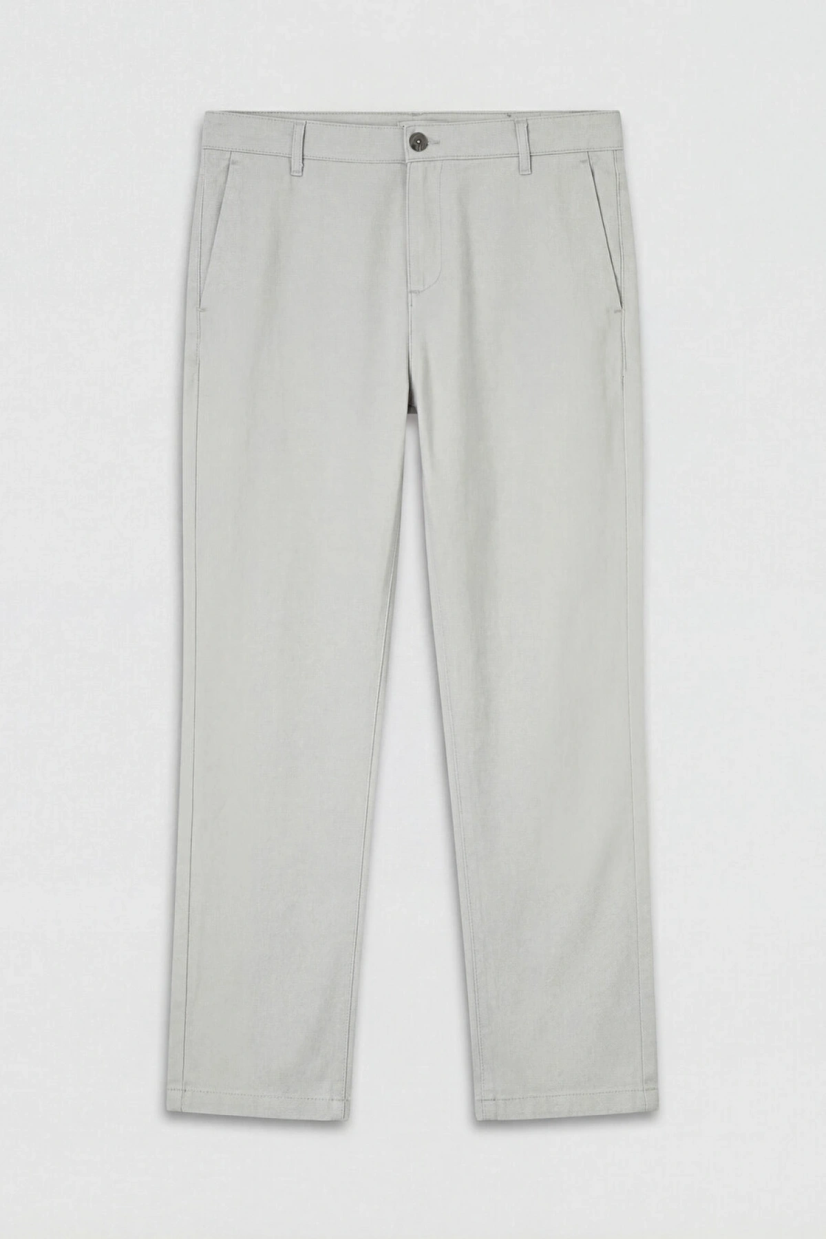 LCWAIKIKI Classic Gri Regular Fit Erkek Chino Pantolon