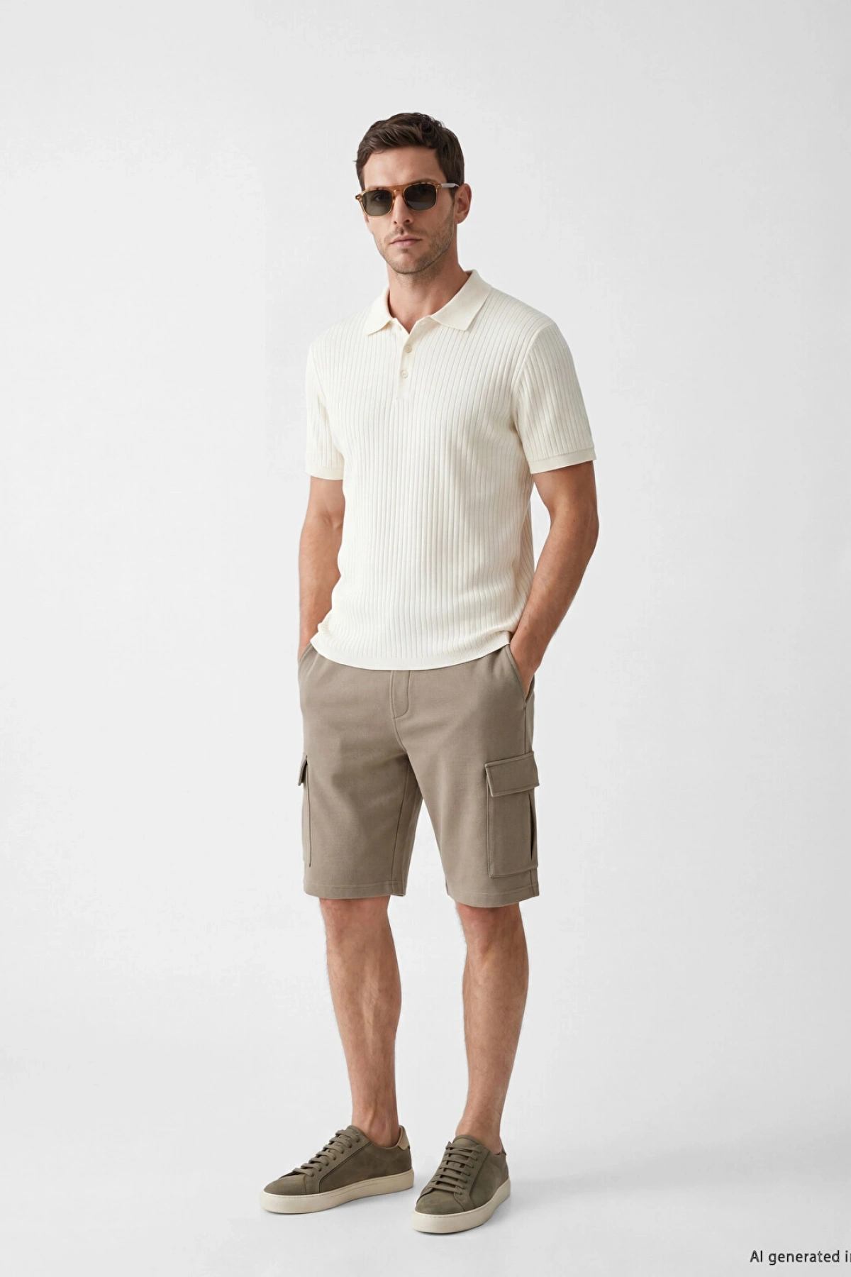 LCWAIKIKI Classic Kahverengi Regular Fit Erkek Kargo Şort