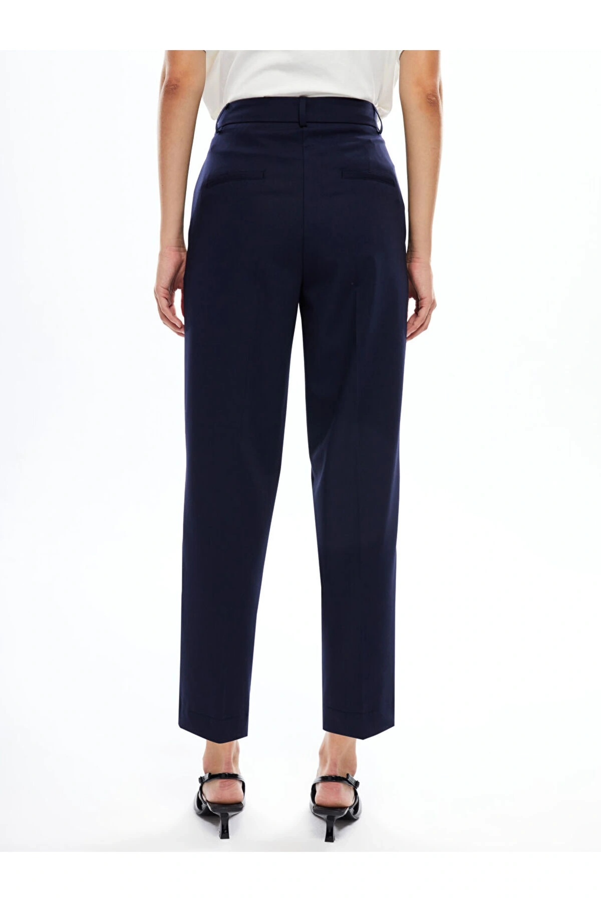 LCWAIKIKI Classic Lacivert Loose Fit Kadın Pantolon