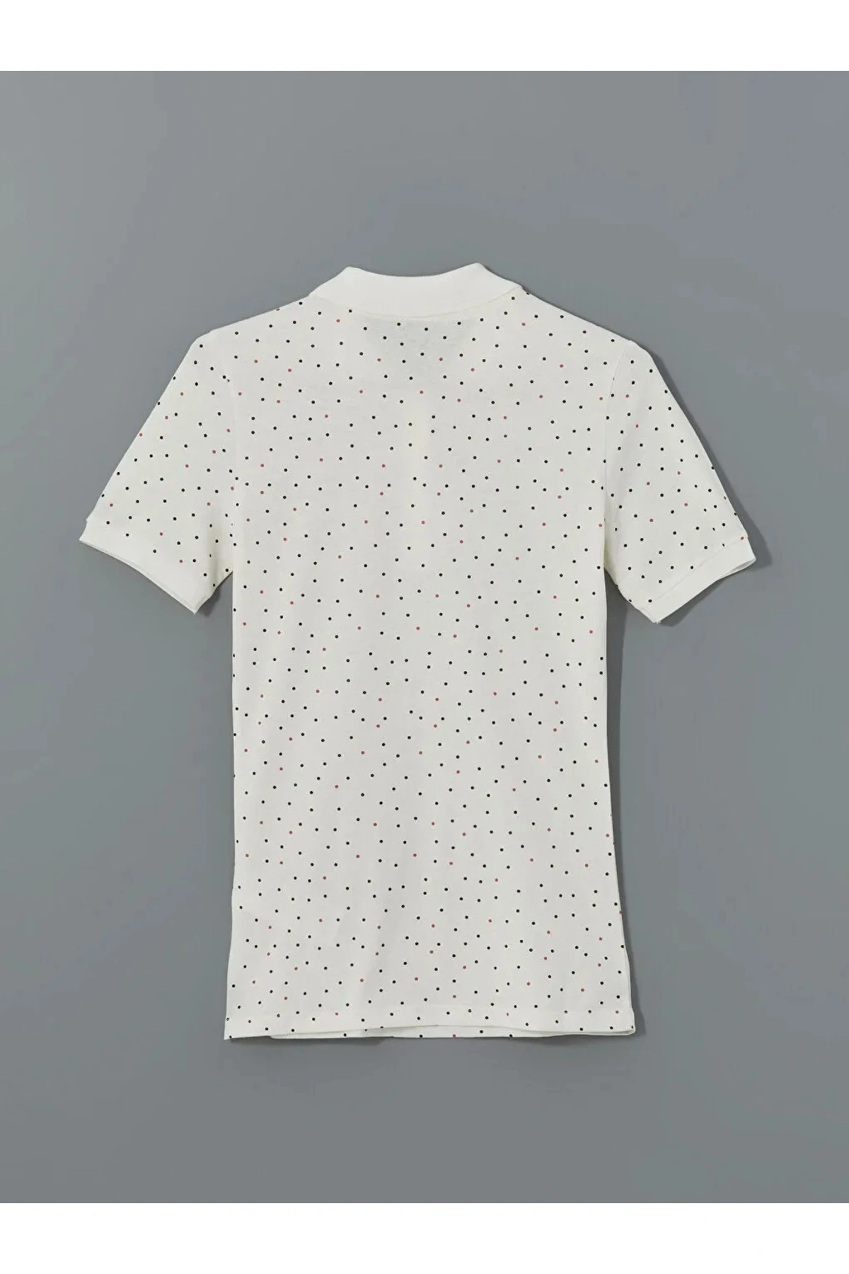 LCWAIKIKI Classic Polo Yaka Desenli Kadın Tişört