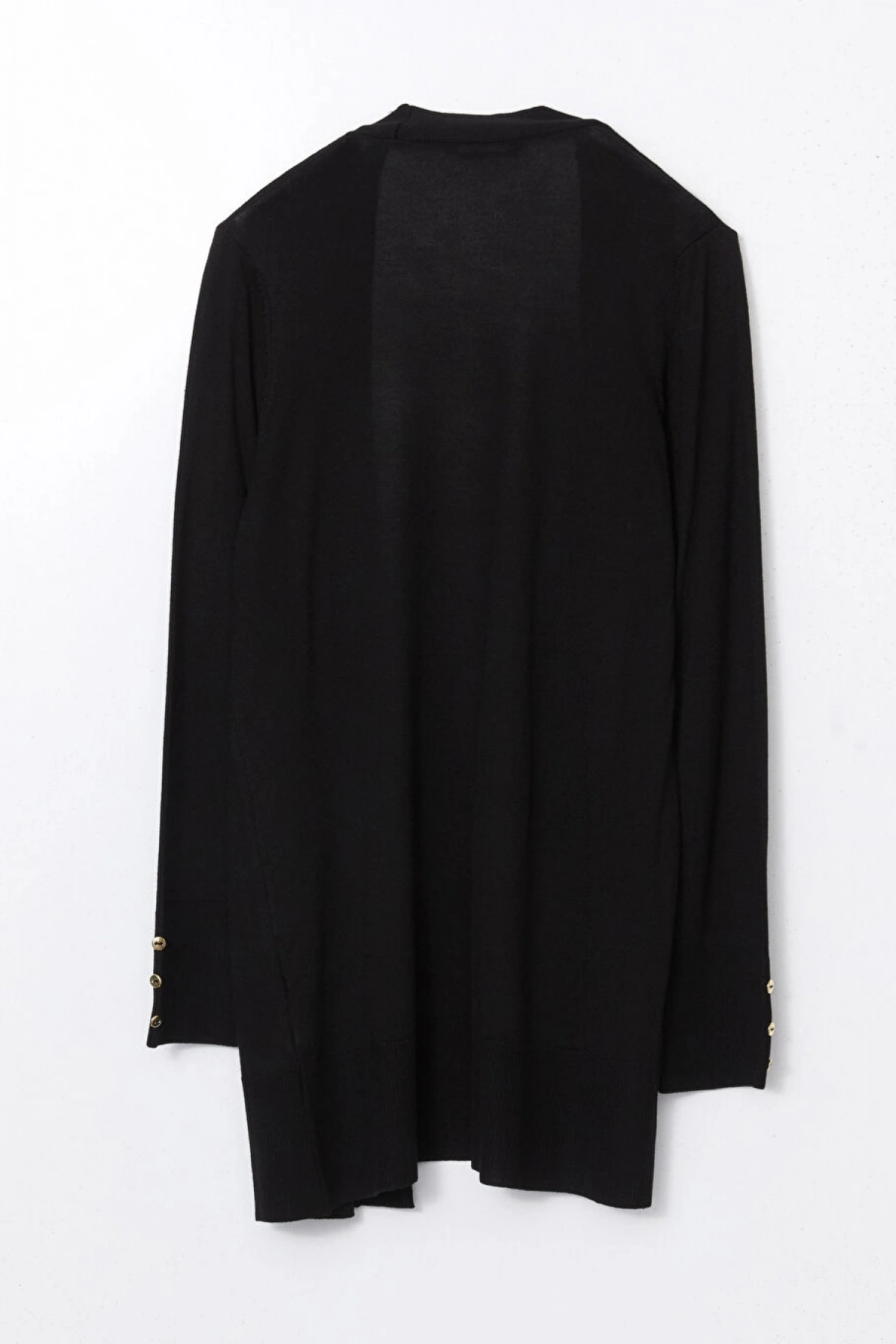 LCWAIKIKI Classic Siyah Şal Yaka Kadın Triko Hırka