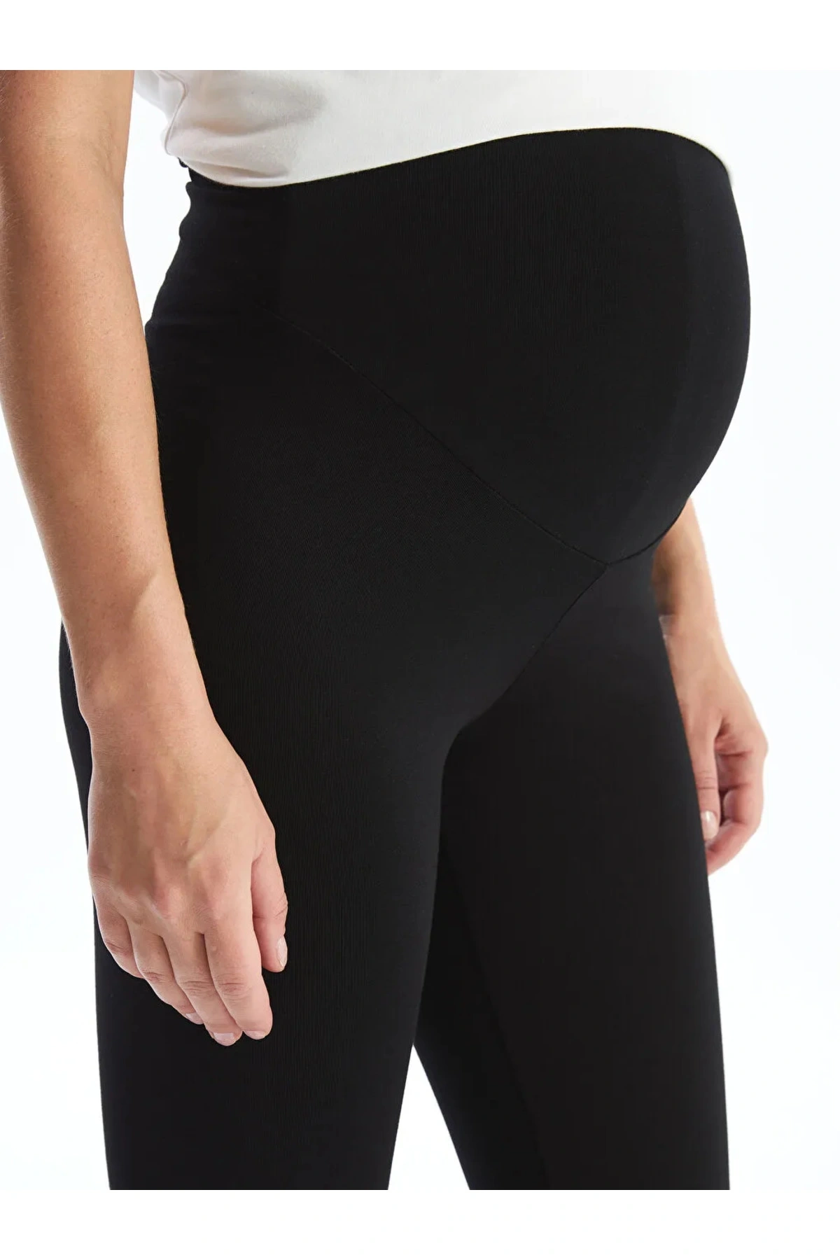 LCWAIKIKI Maternity  Karın Panelli Düz Hamile Tayt