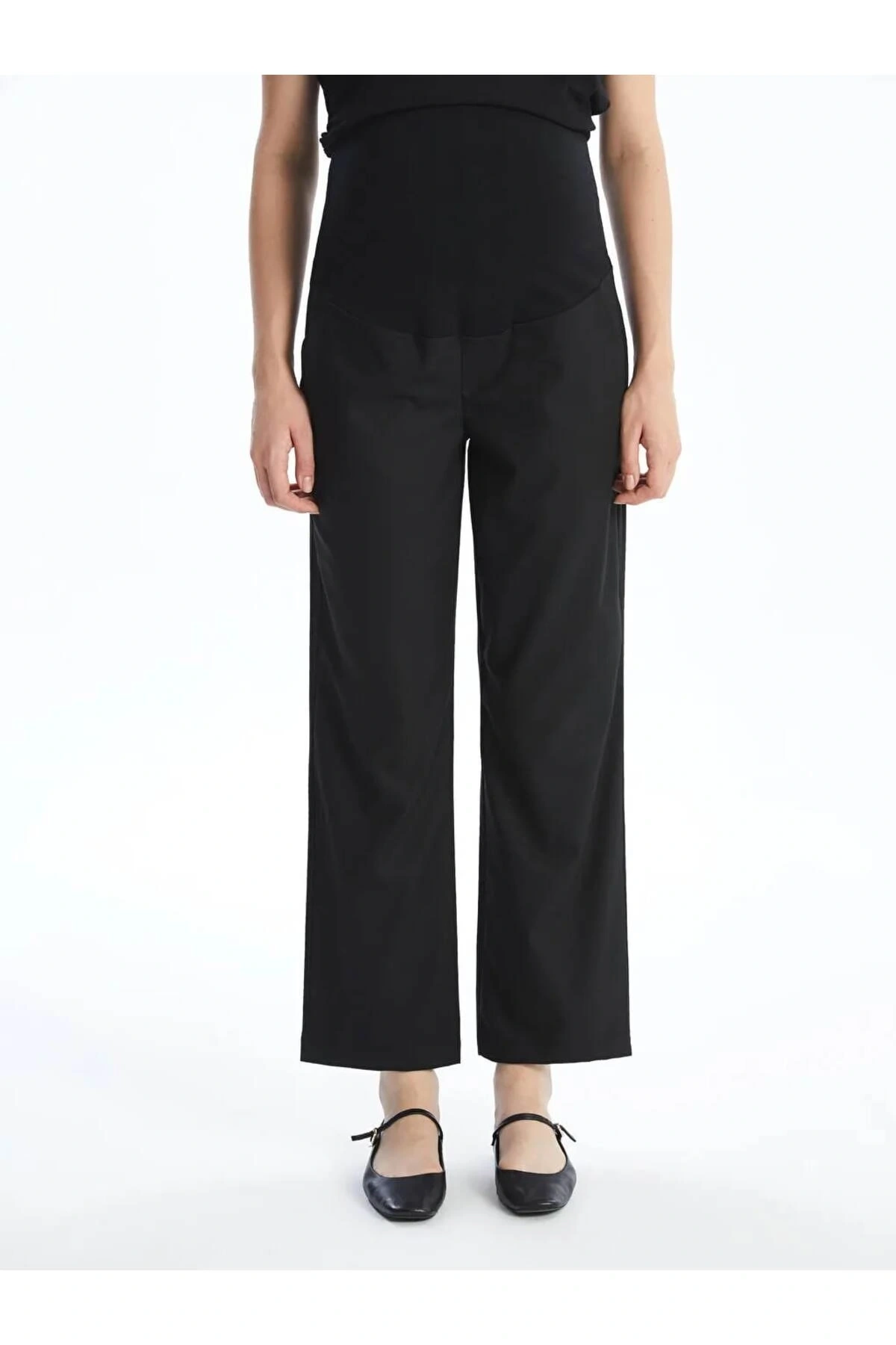 LCWAIKIKI Maternity Siyah Karın Panelli Hamile Pantolon