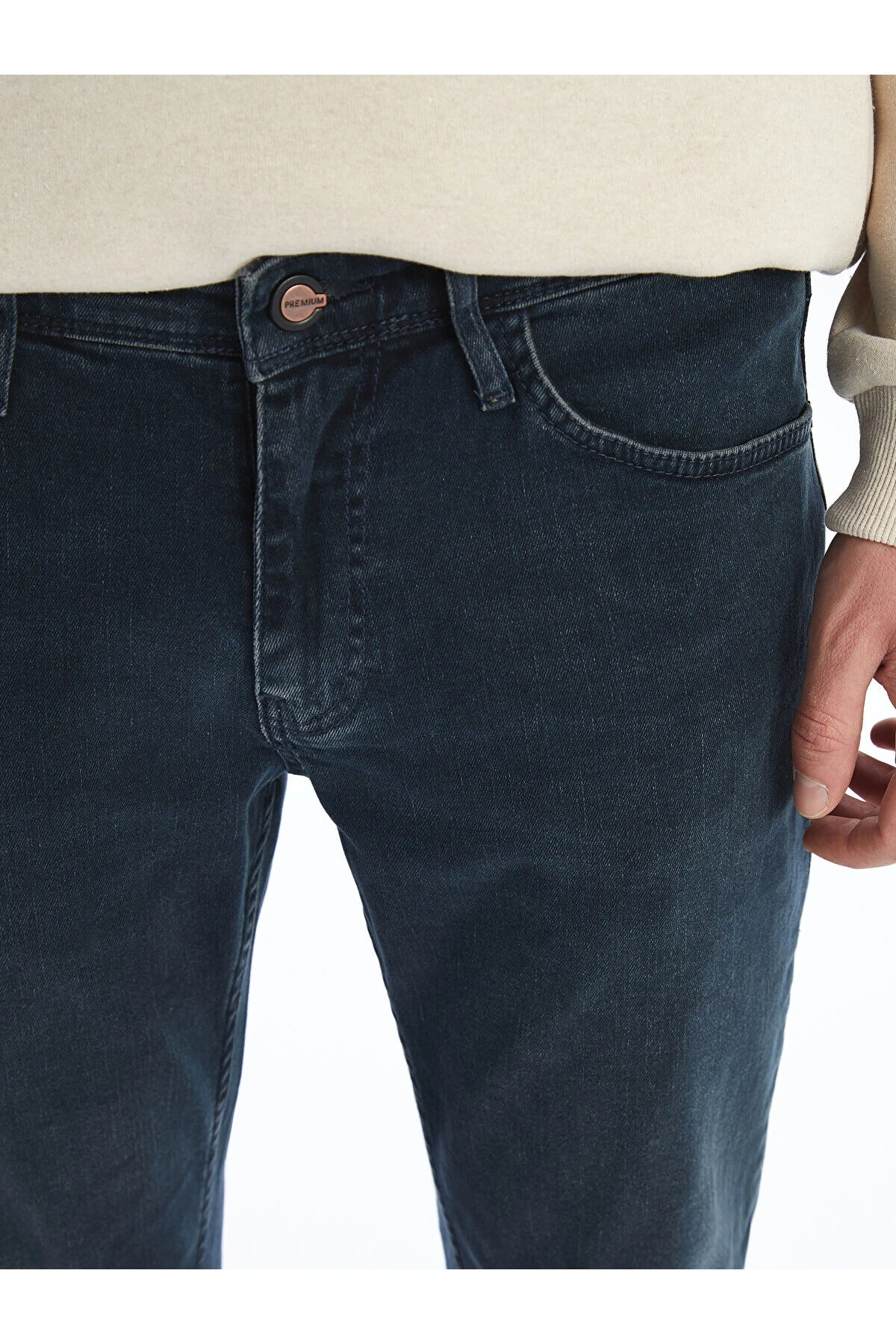 LCW Jeans Indigo 750 Slim Fit Erkek Jean Pantolon