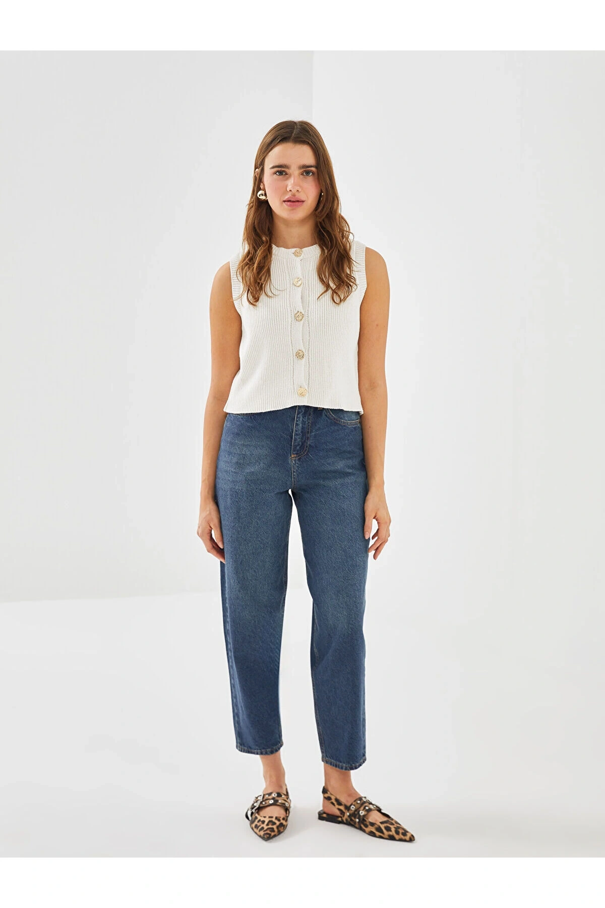 Lcwk Balloon Fit Kadın Jean Pantolon