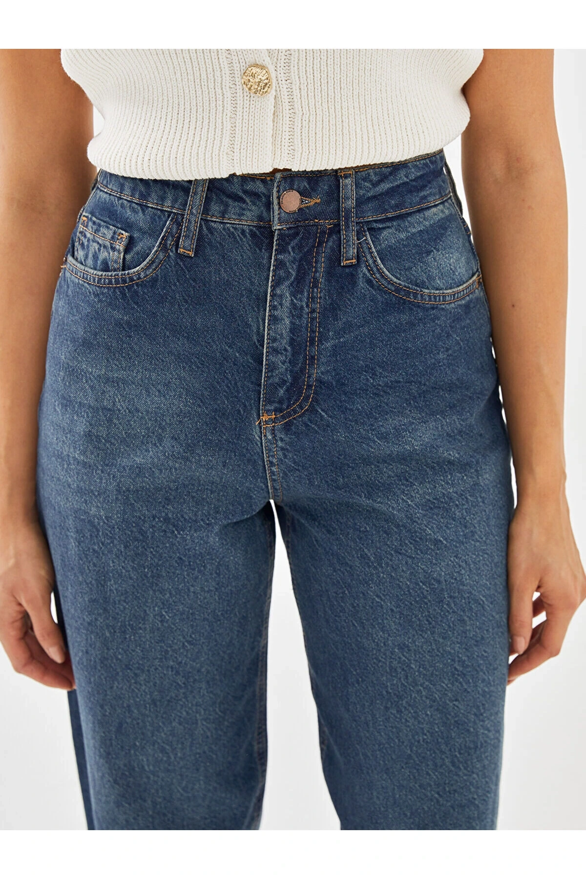 Lcwk Balloon Fit Kadın Jean Pantolon