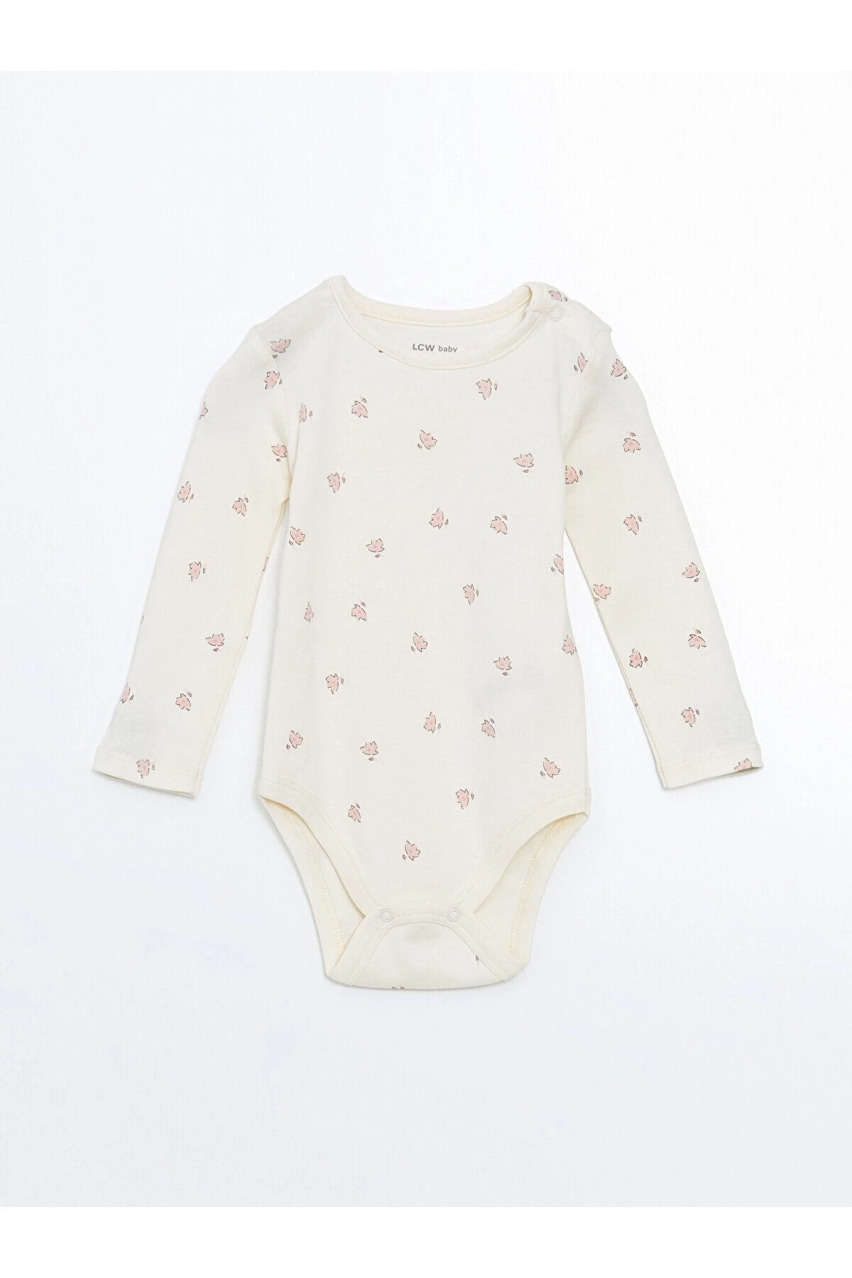 Lcwk Bisiklet Yaka Kız Bebek Çıtçıtlı Body 3lü