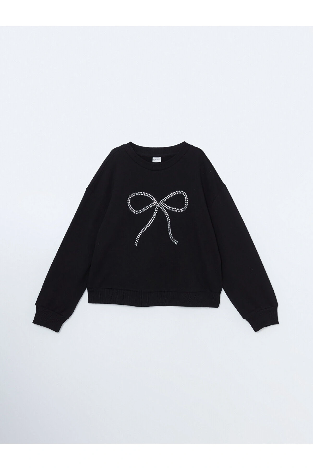 LCWK Bisiklet Yaka Kız Çocuk Sweatshirt