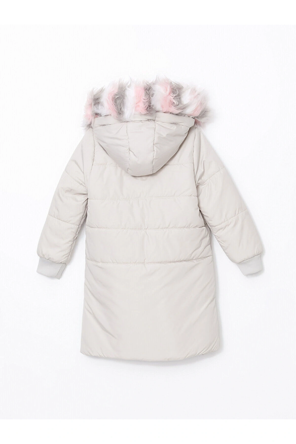 Lcwk Kapüşonlu Kız Çocuk Kaban