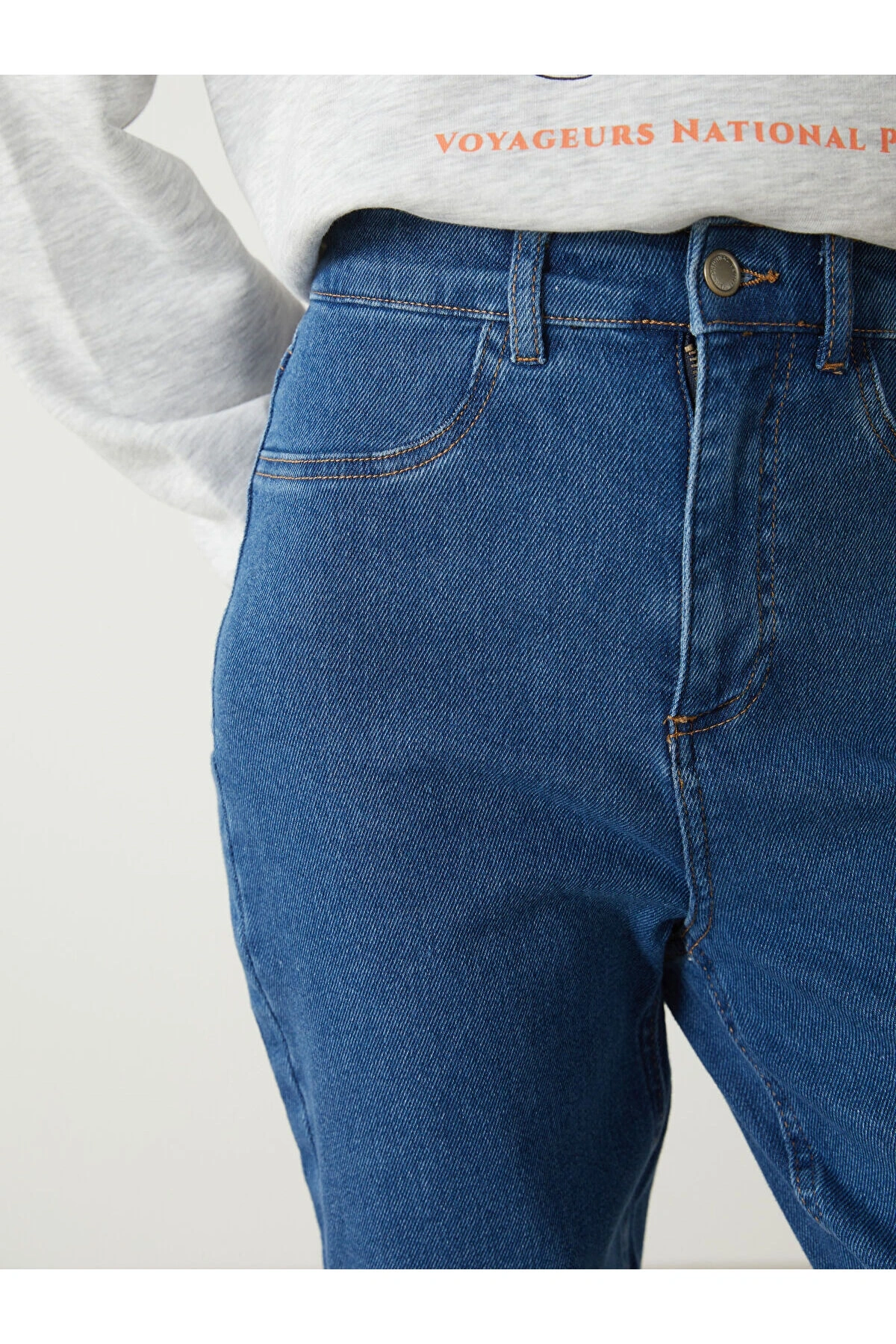 Lcwk Mom Fit Kadın Jean Pantolon