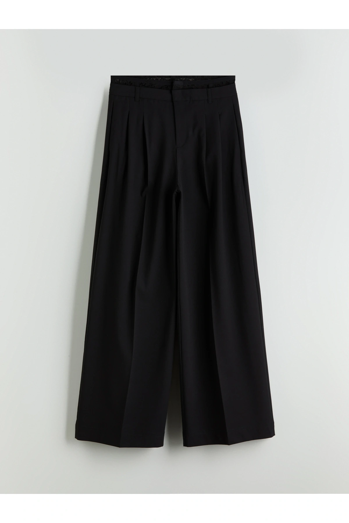 Loose Fit Pileli Kadın Pantolon