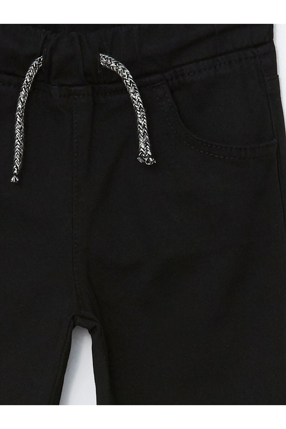 Lw - Beli Lastikli Slim Fit Kız Çocuk Pantolon