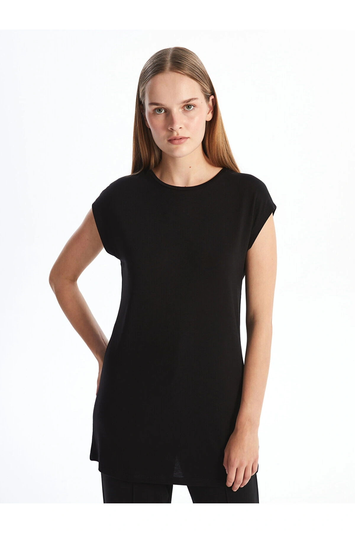 Lw - Bisiklet Yaka Kadın Tunik