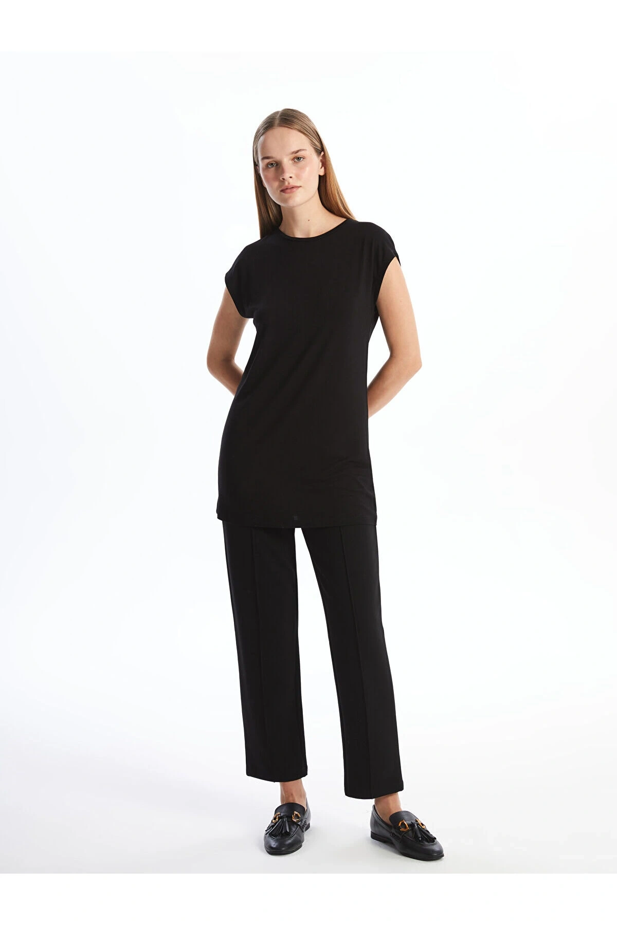 Lw - Bisiklet Yaka Kadın Tunik