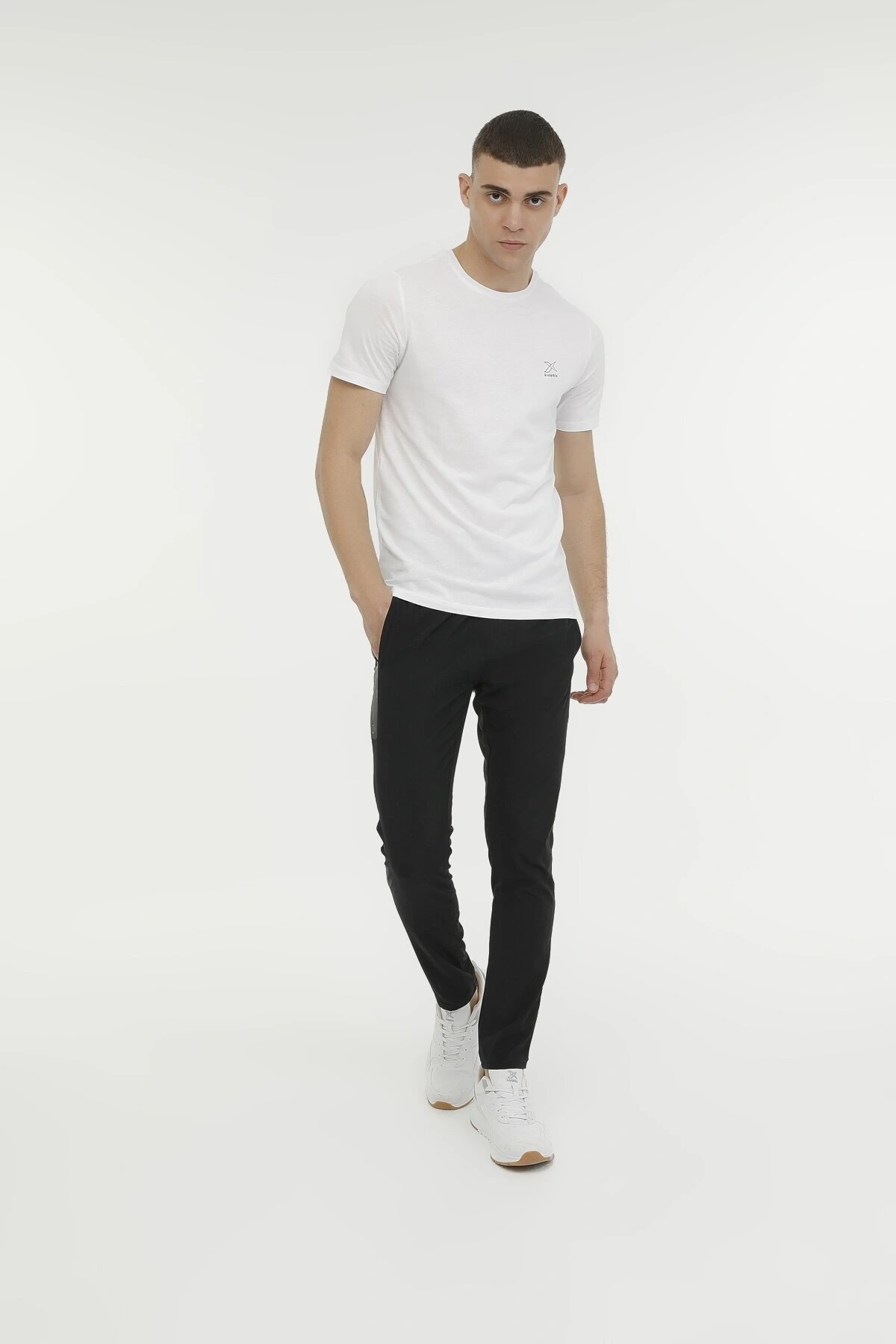 M-SN220 BSC C T-SHIRT 3PR Beyaz Erkek Kısa Kol T-Shirt