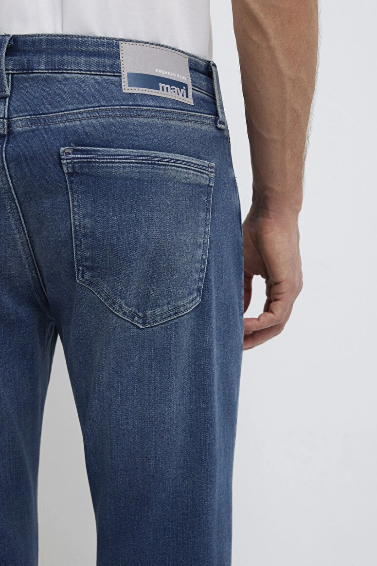 Marcus Premium Blue Vintage Koyu Mavi Jean Pantolon