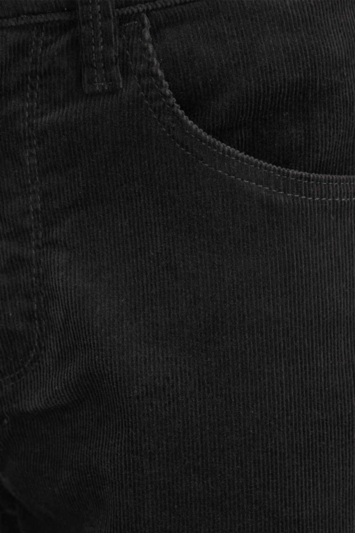 Marcus Siyah Kadife Pantolon